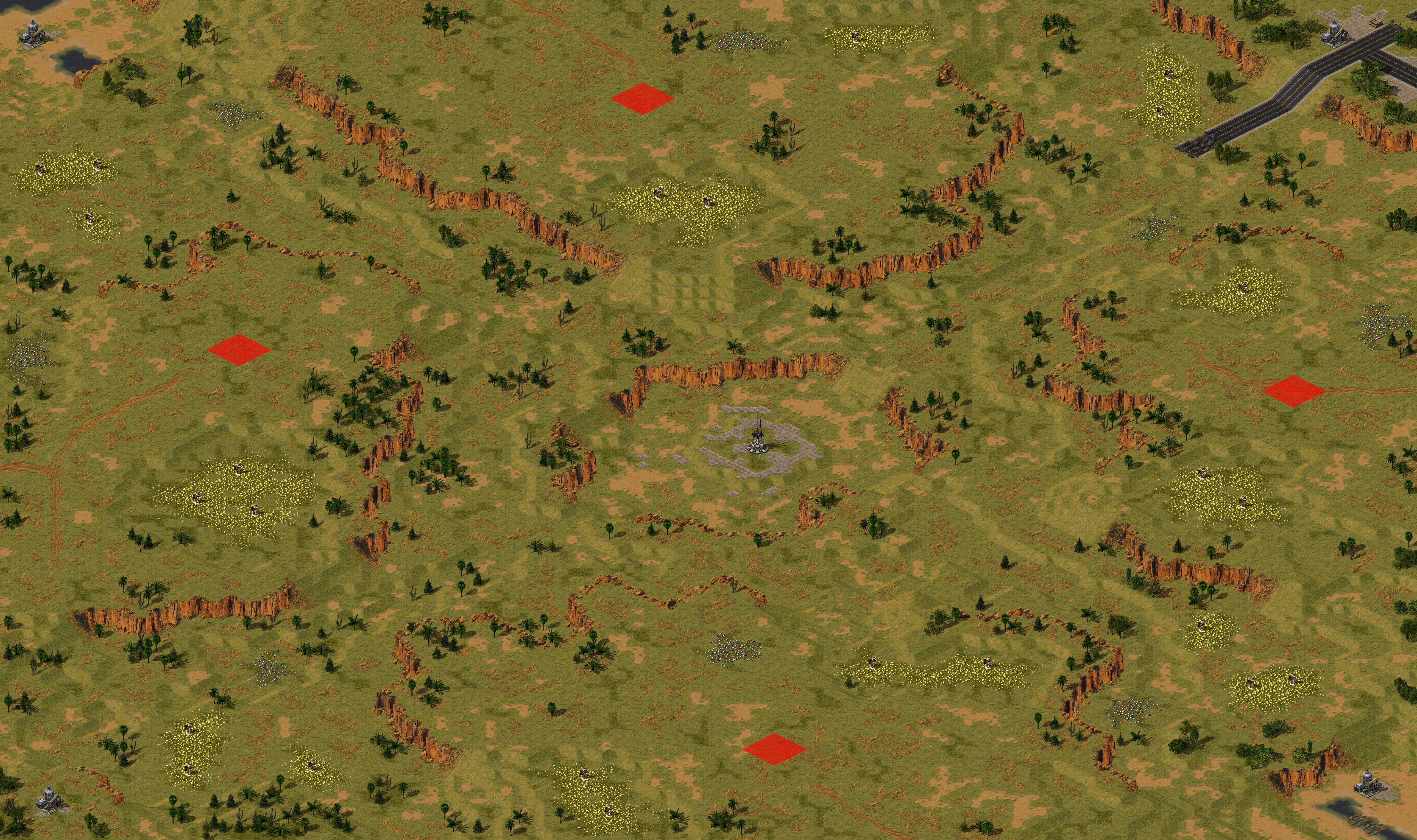 Rendered map: Coldest Peak