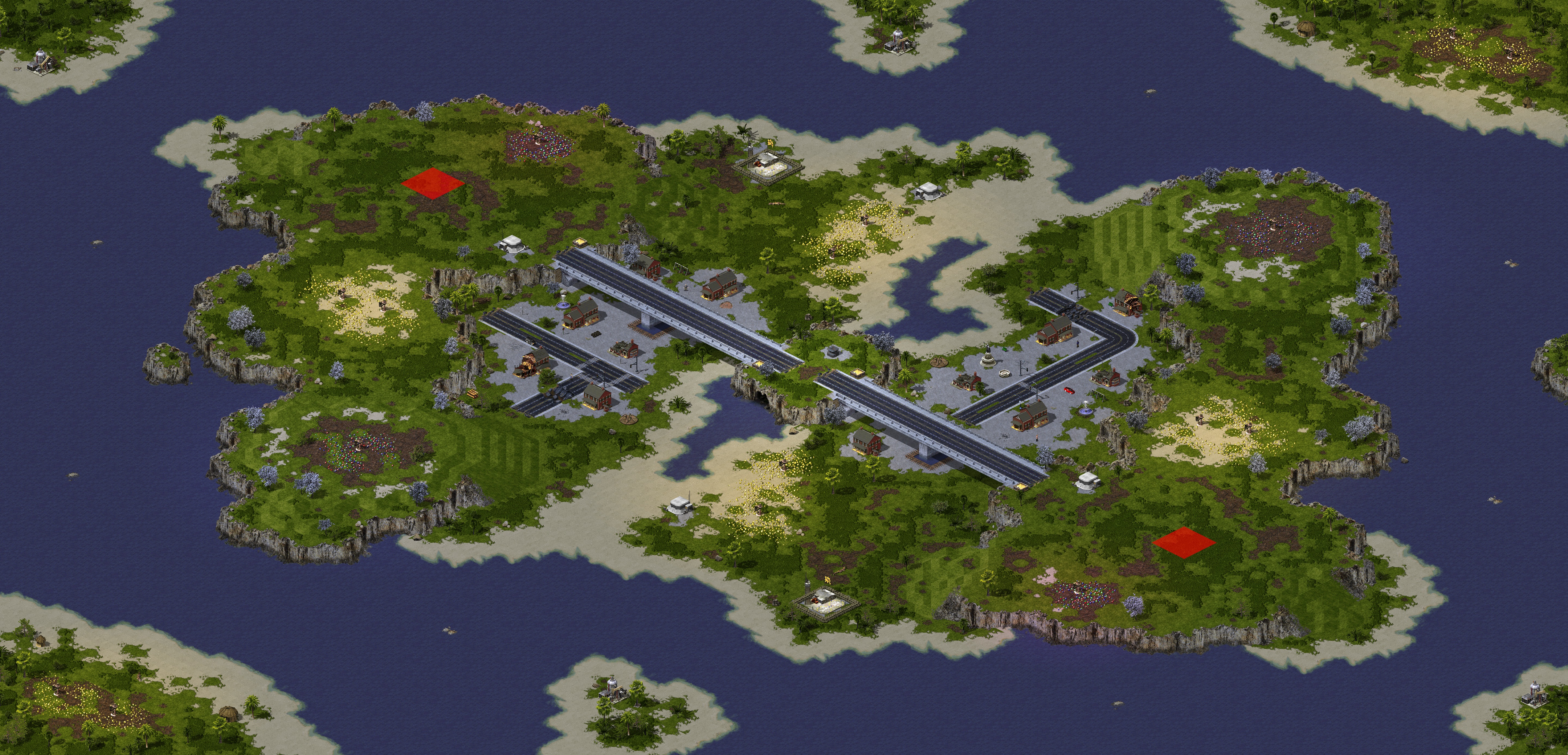Rendered map: Delta City (2)