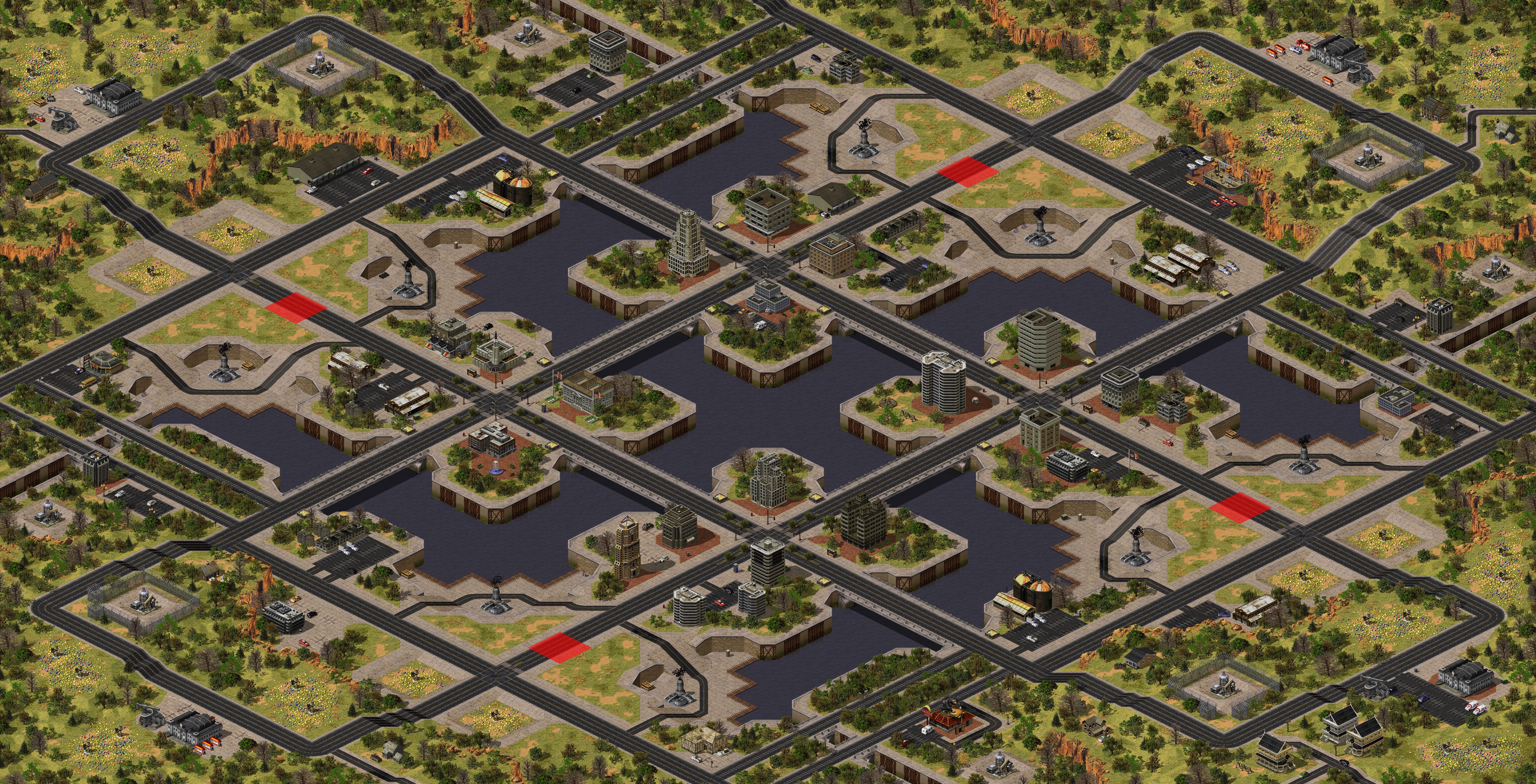 Rendered map: CrissCross