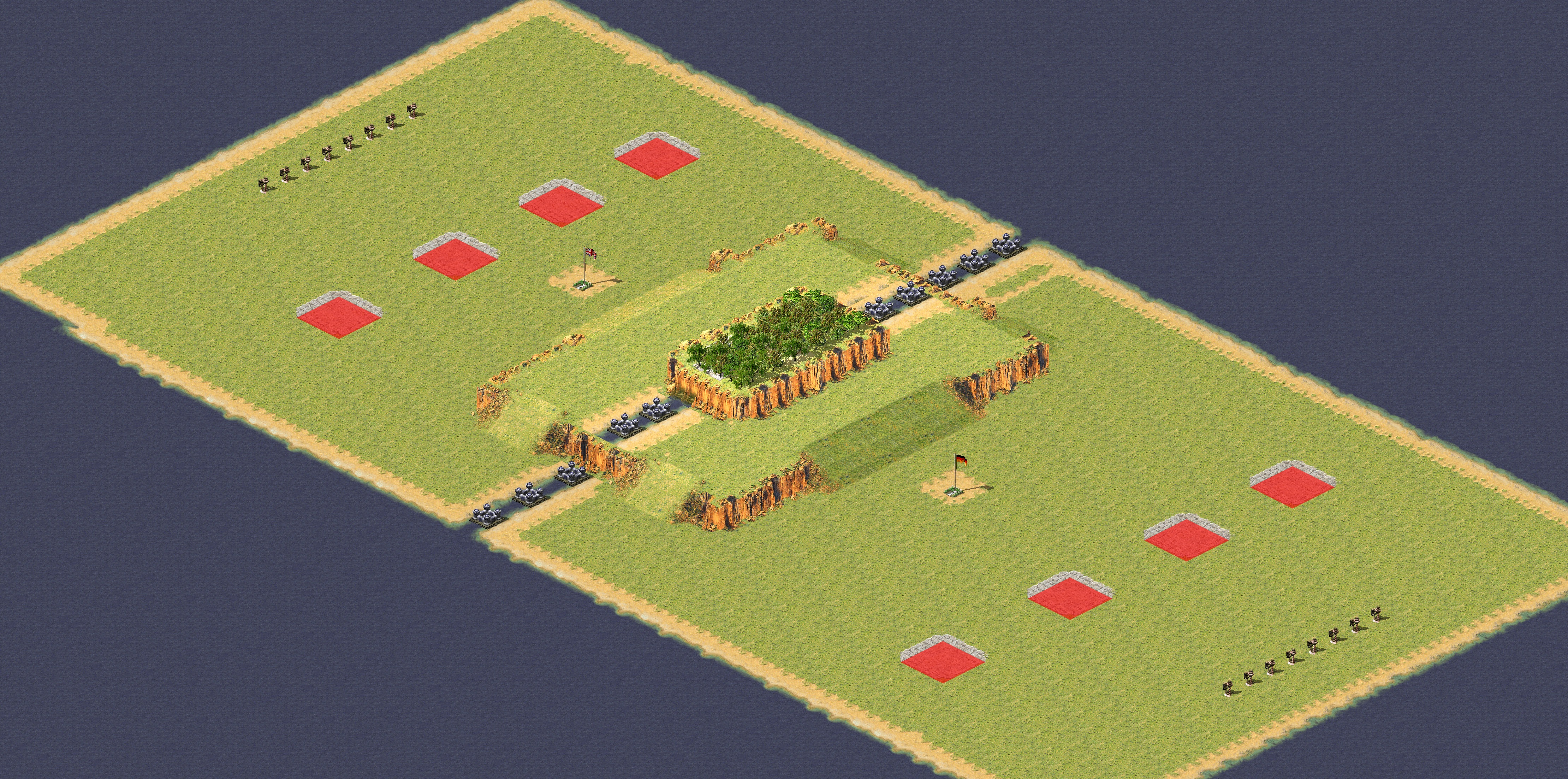 Rendered map: Protect the Flag 4v4