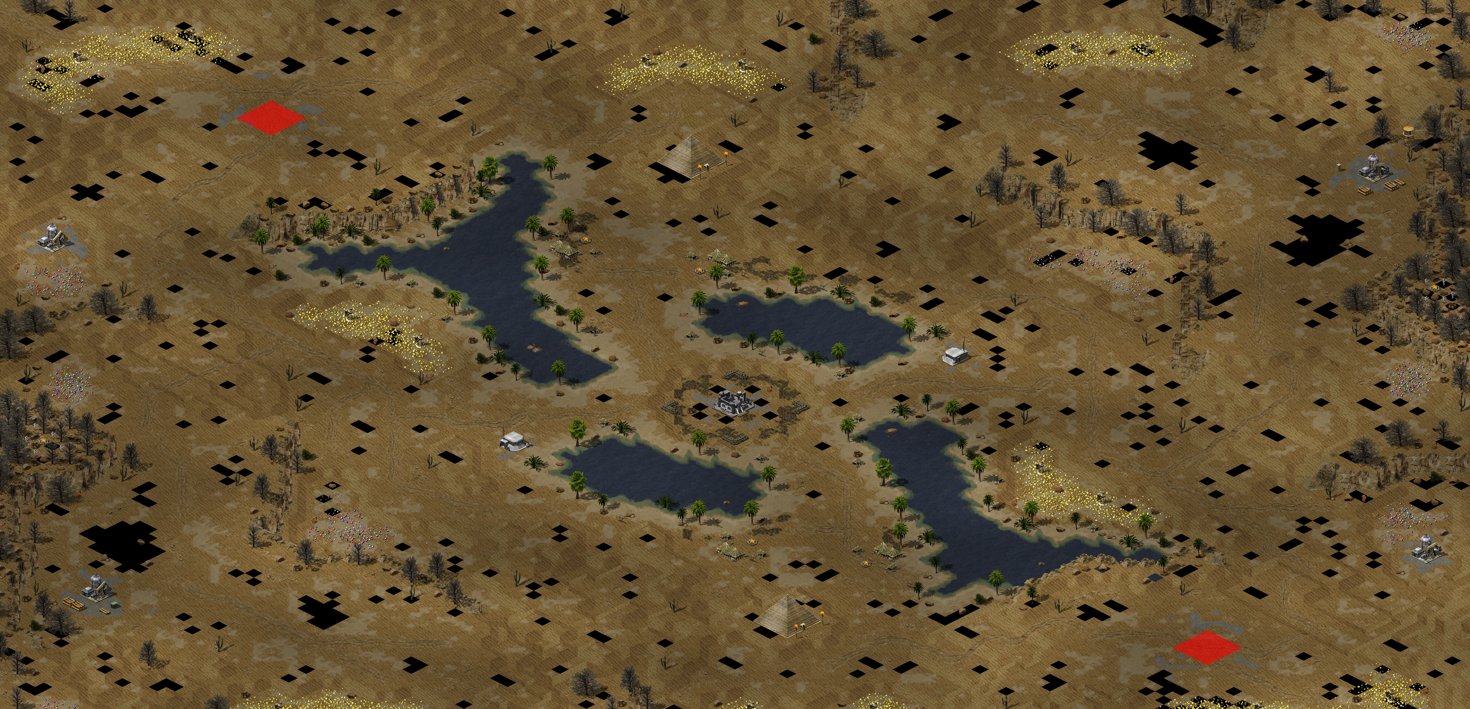 Rendered map: Arabian Oasis