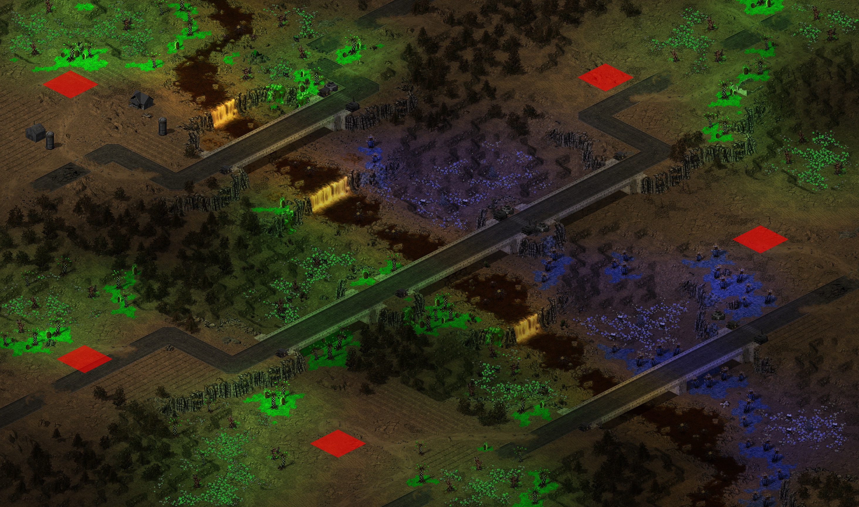 Rendered map: Russet River