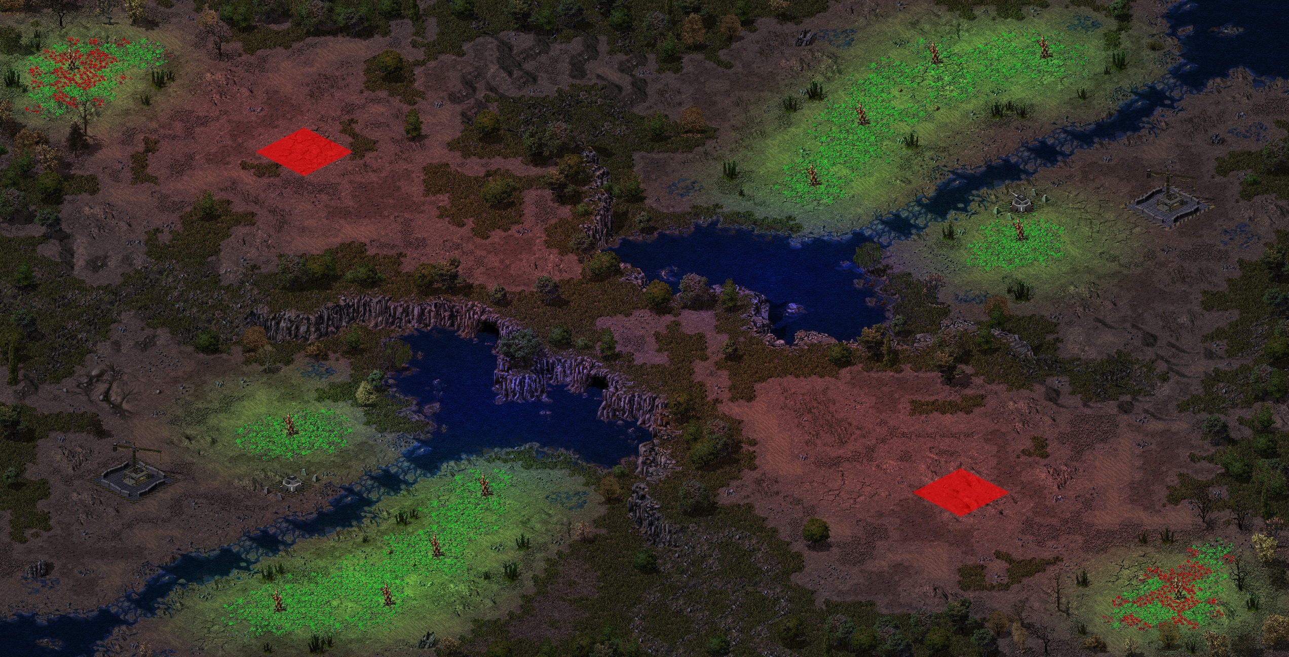 Rendered map: Dead Game