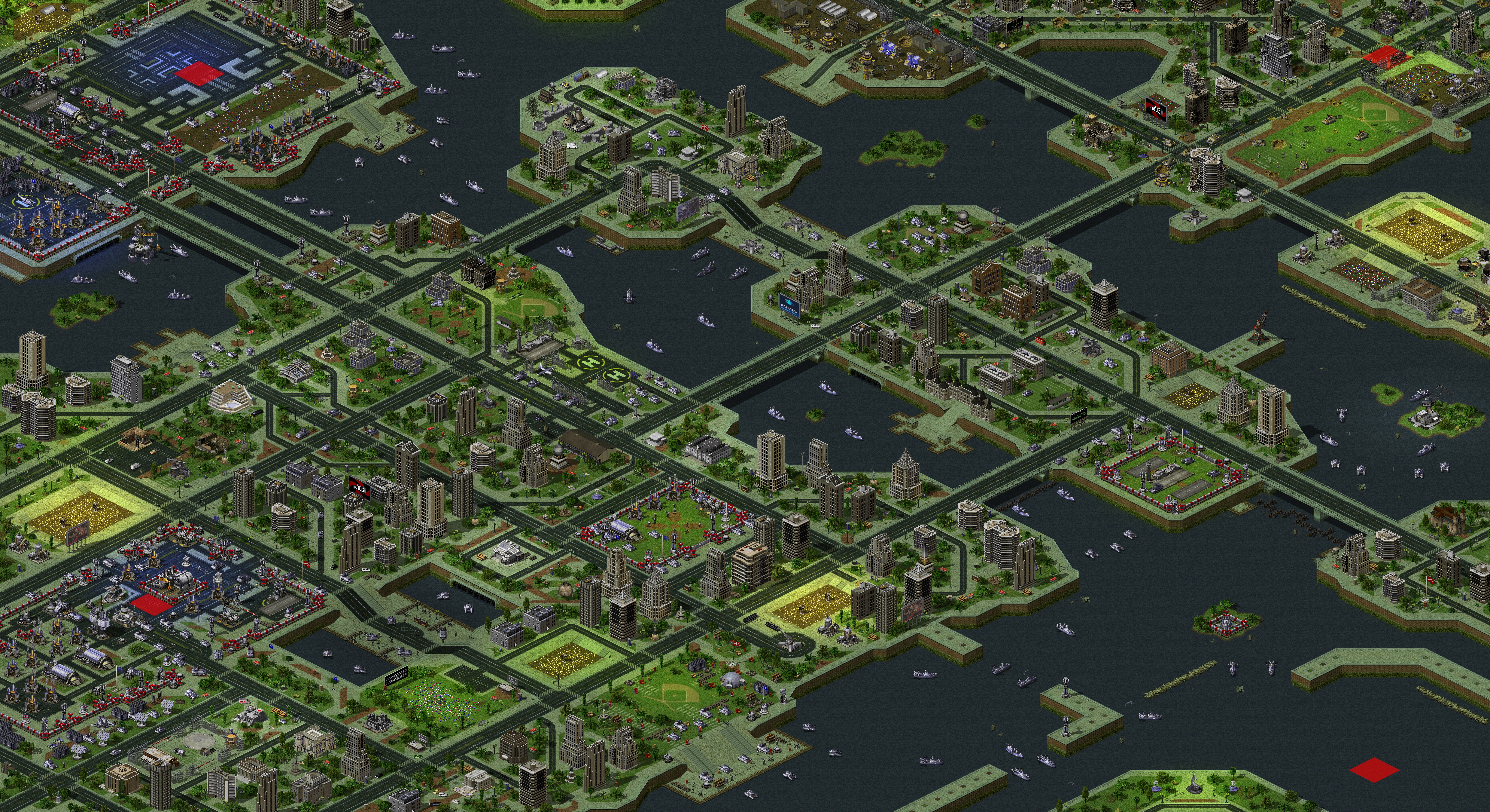 Rendered map: Soviets: Ravages of War