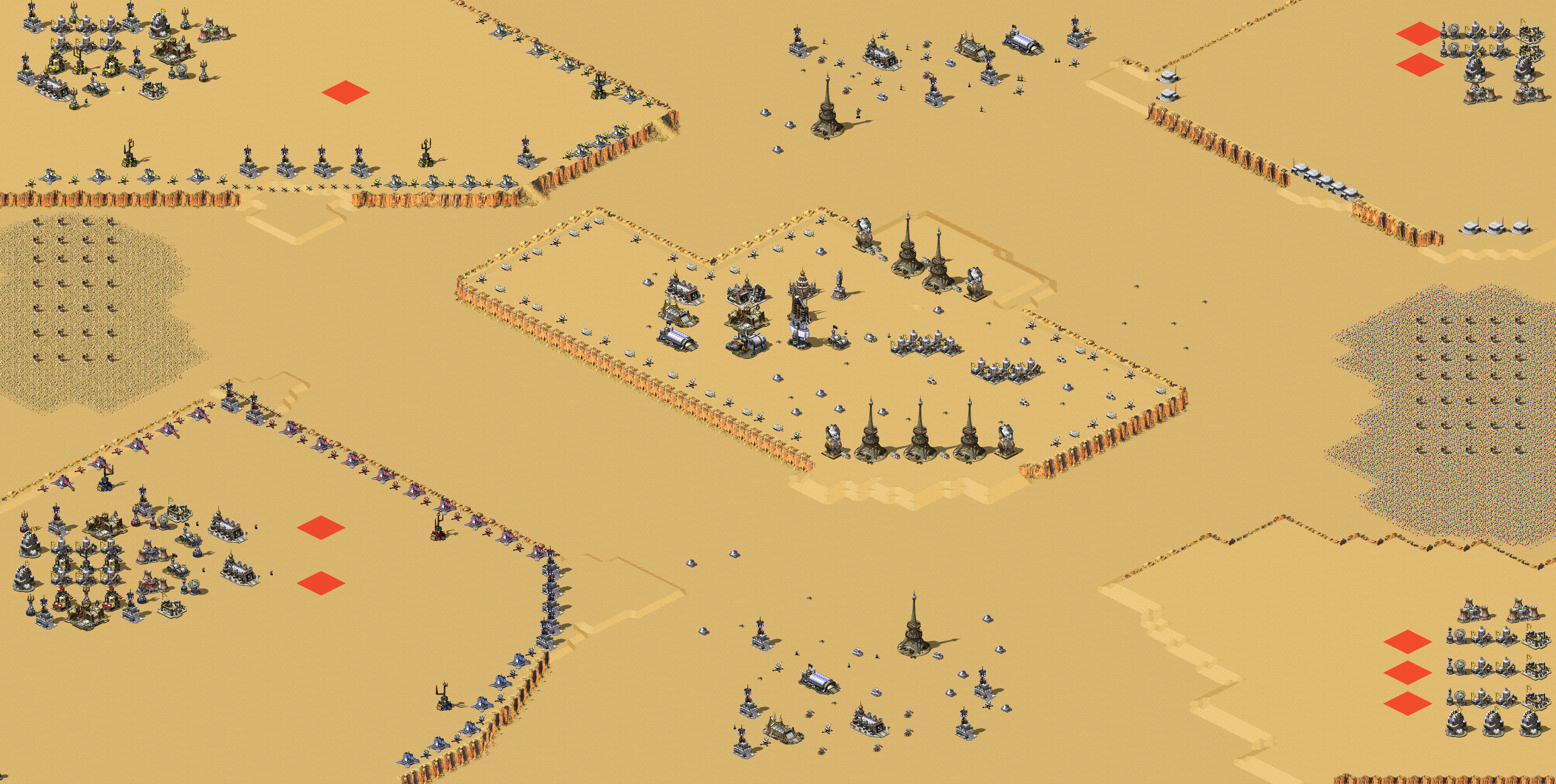 Rendered map: Desert Storm