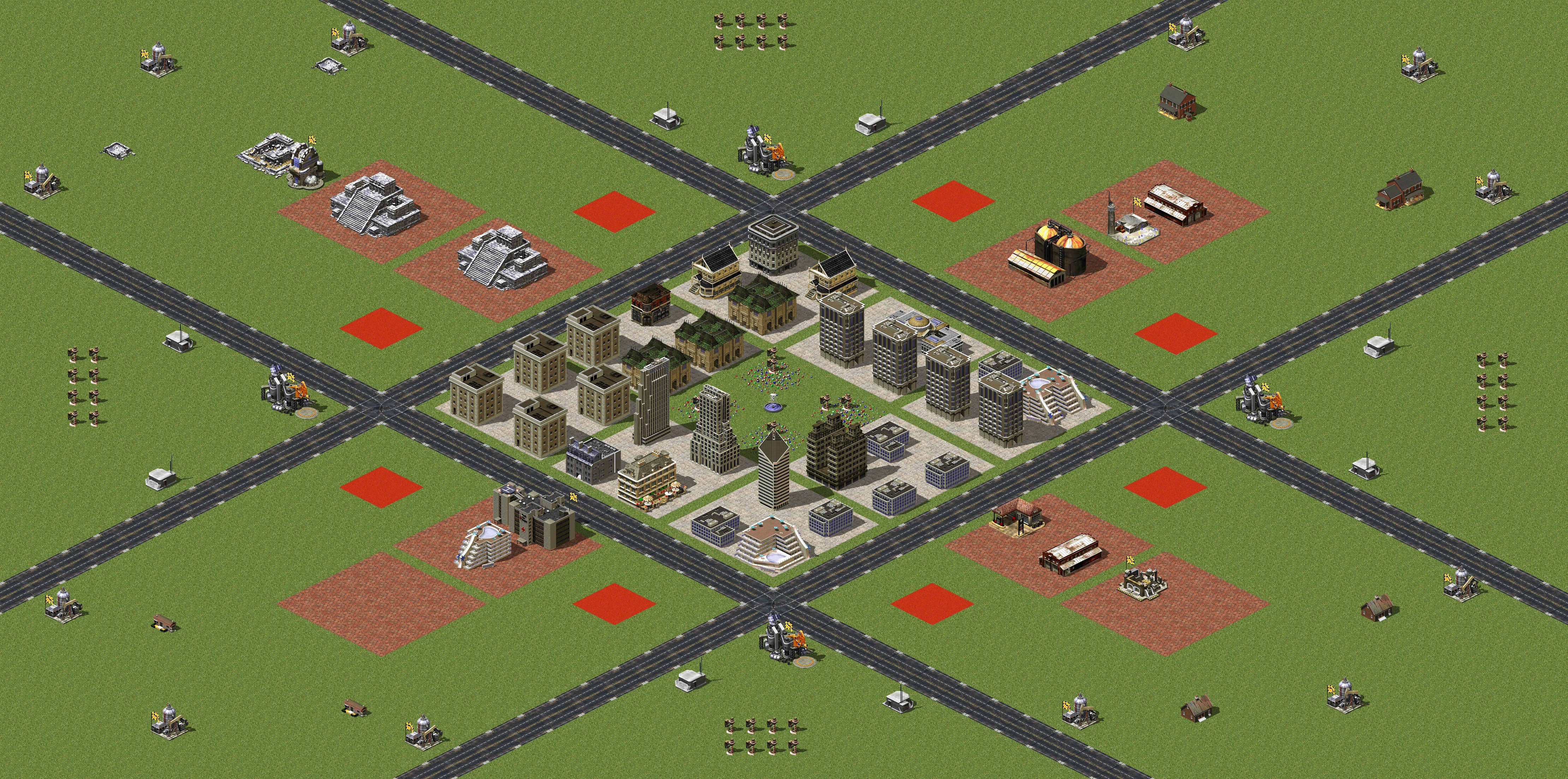 Rendered map: House War