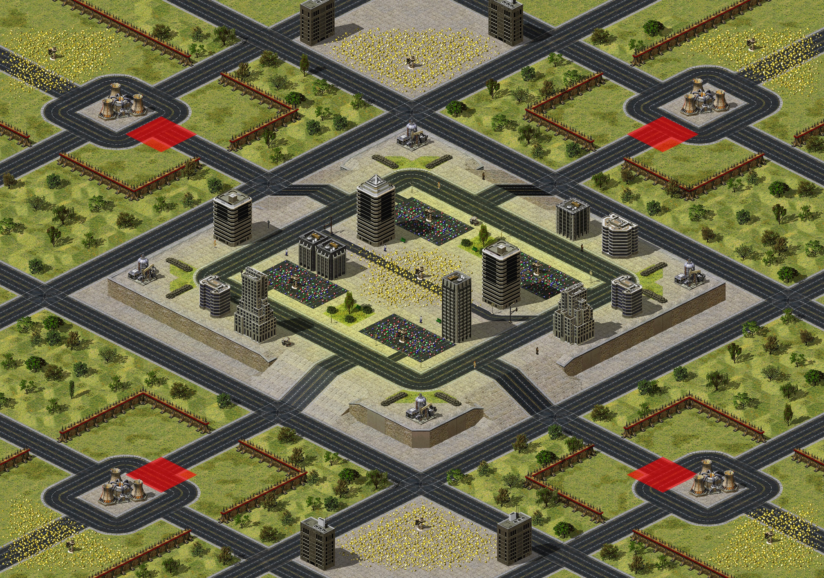 Rendered map: Ground Zero