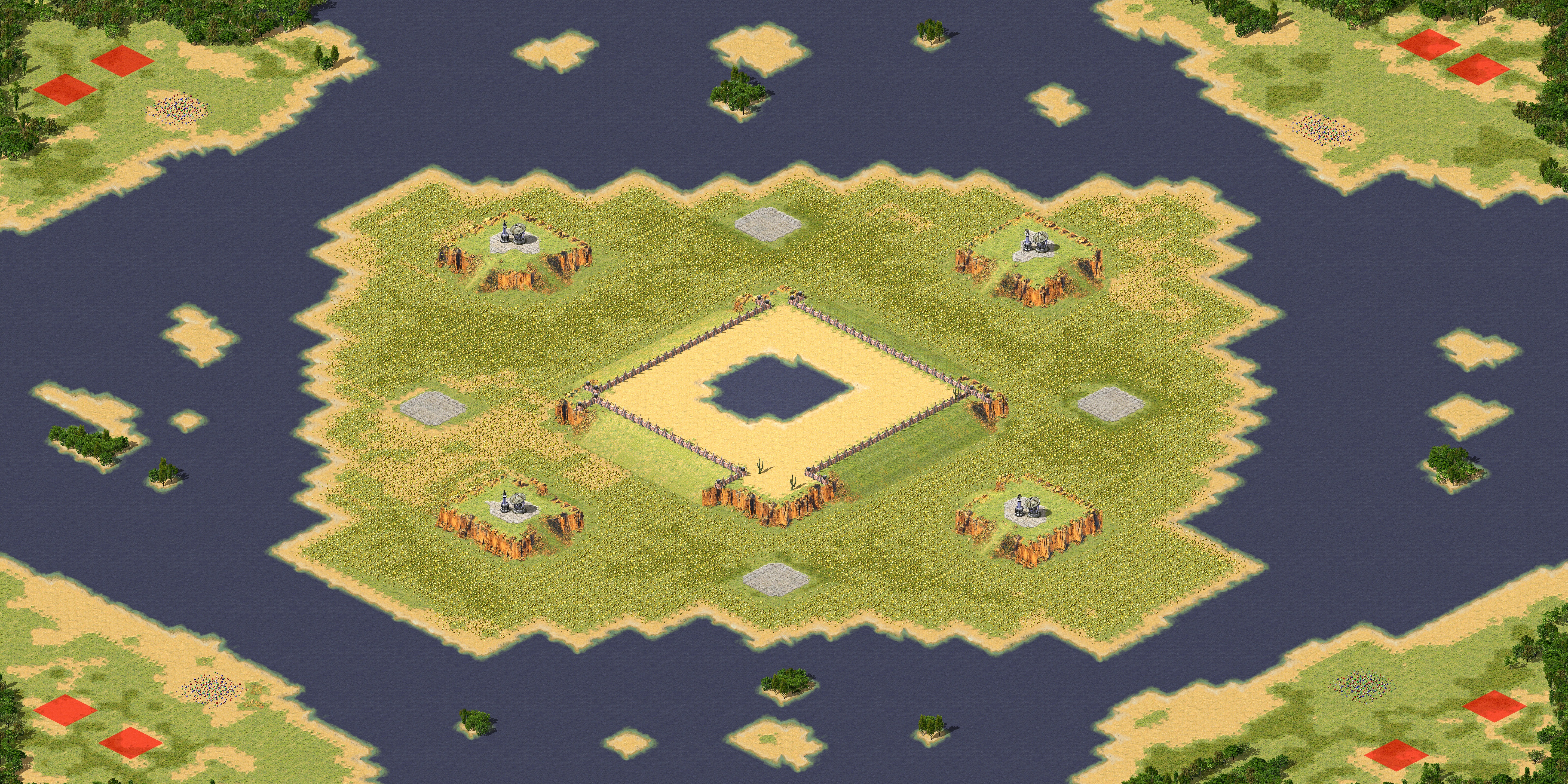 Rendered map: GOLD 92 remake by Murphy v1.0 (Amfi-mode)