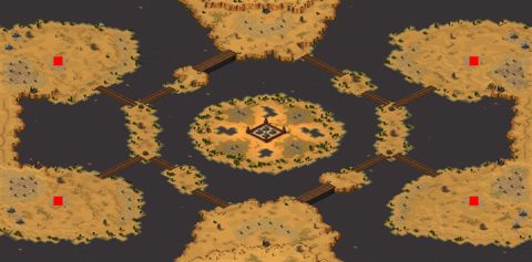Rendered preview of New Balanced Desert Island 2v2