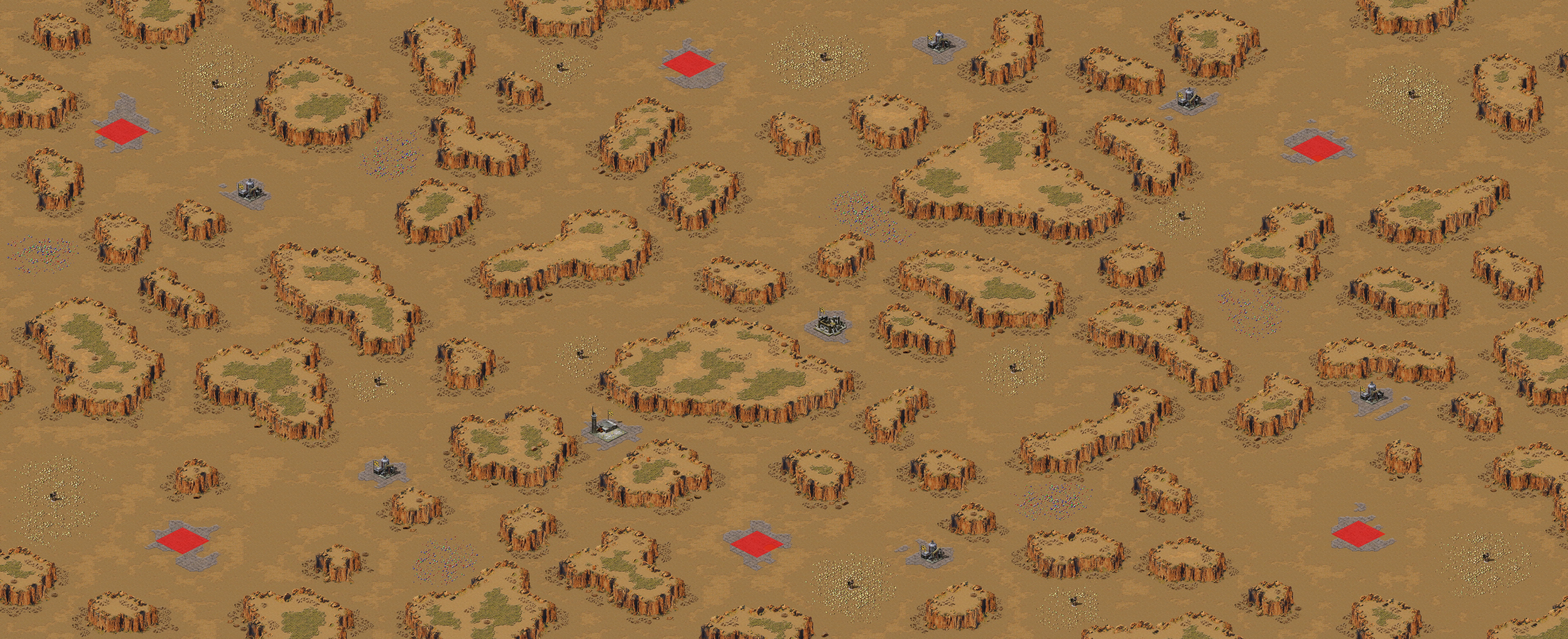 Rendered map: Monument Valley