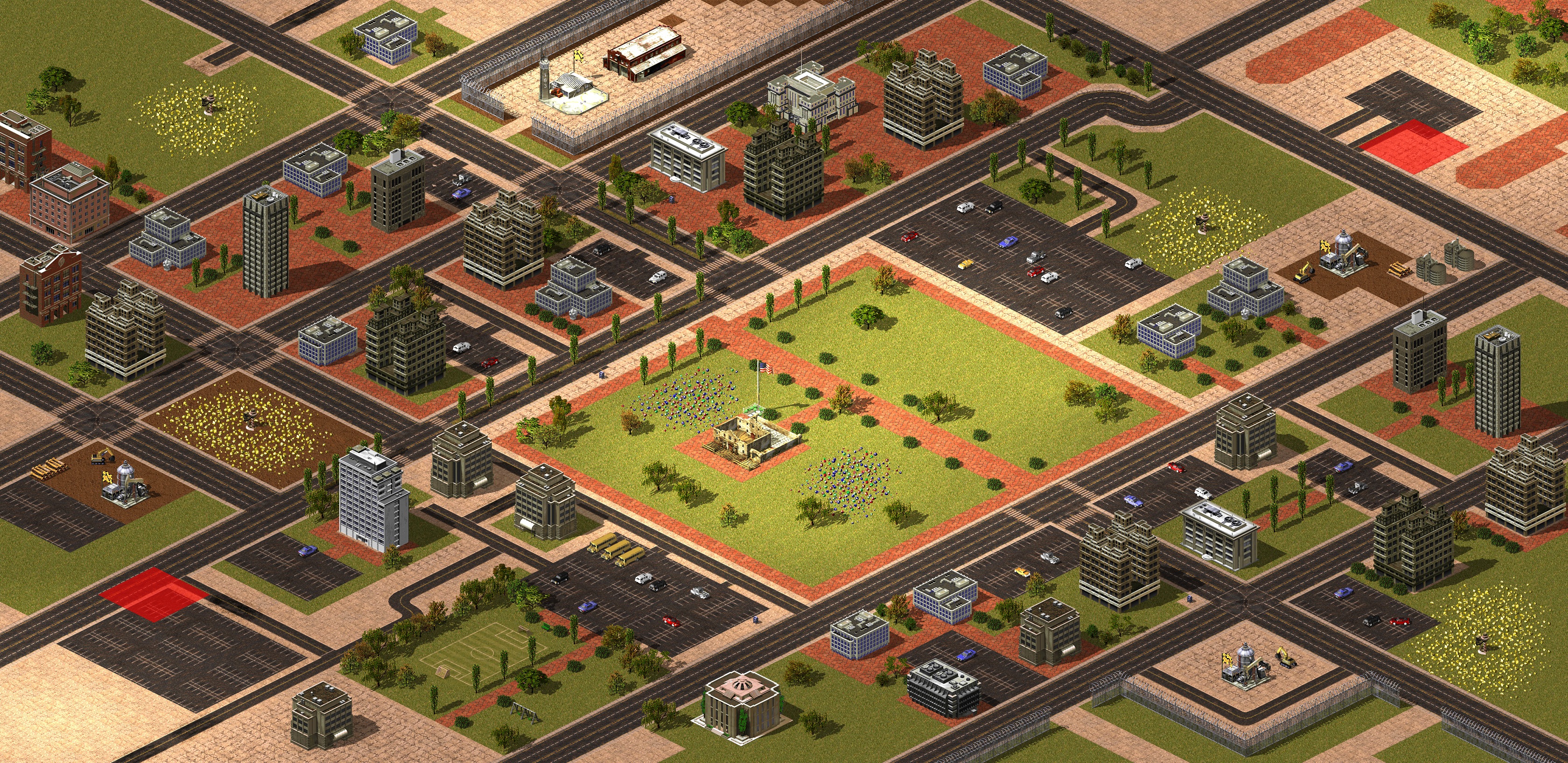 Rendered map: alamo