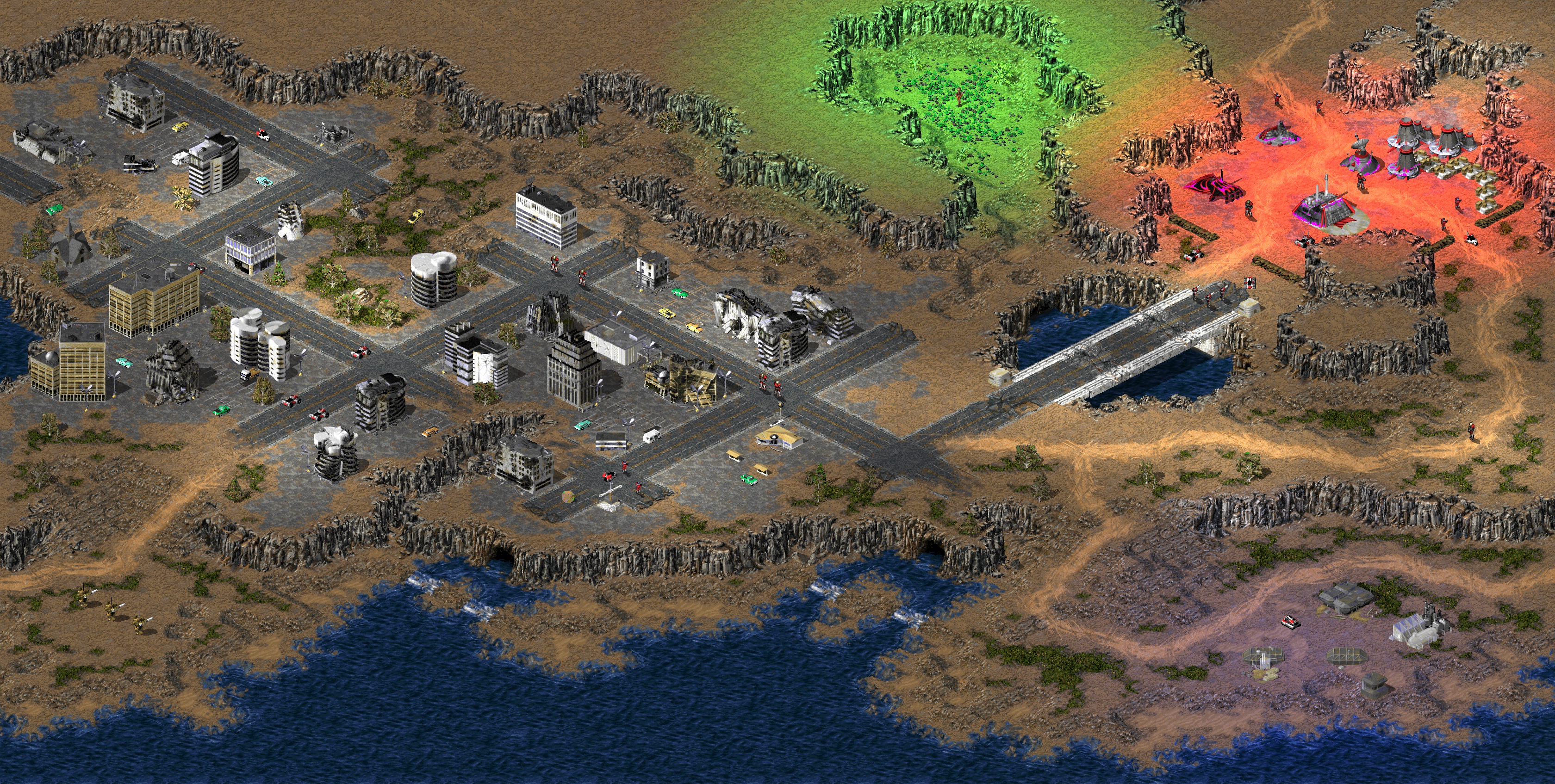 Rendered map: [TS] Tutorial 01 - Initiation