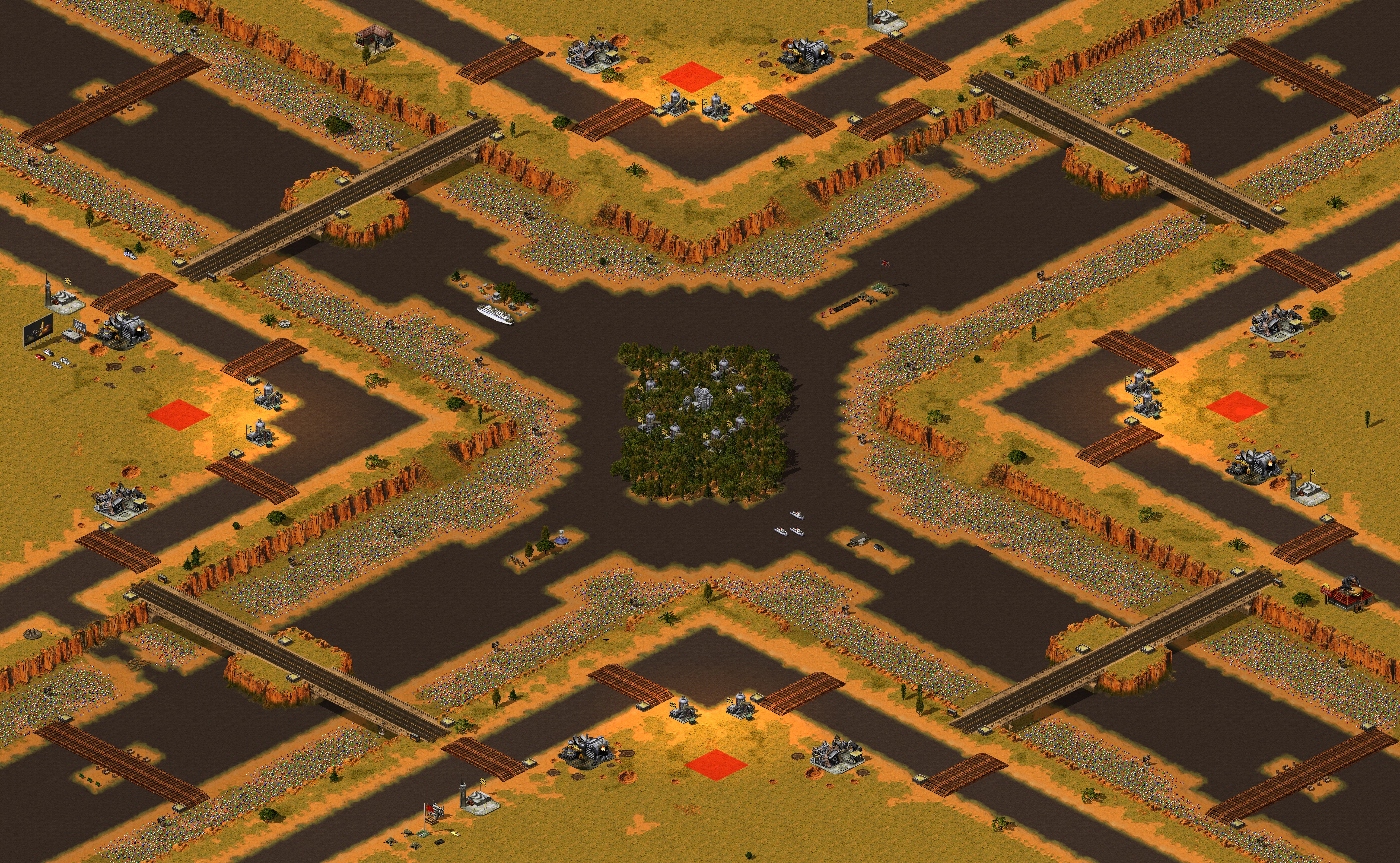 Rendered map: Facing Corners