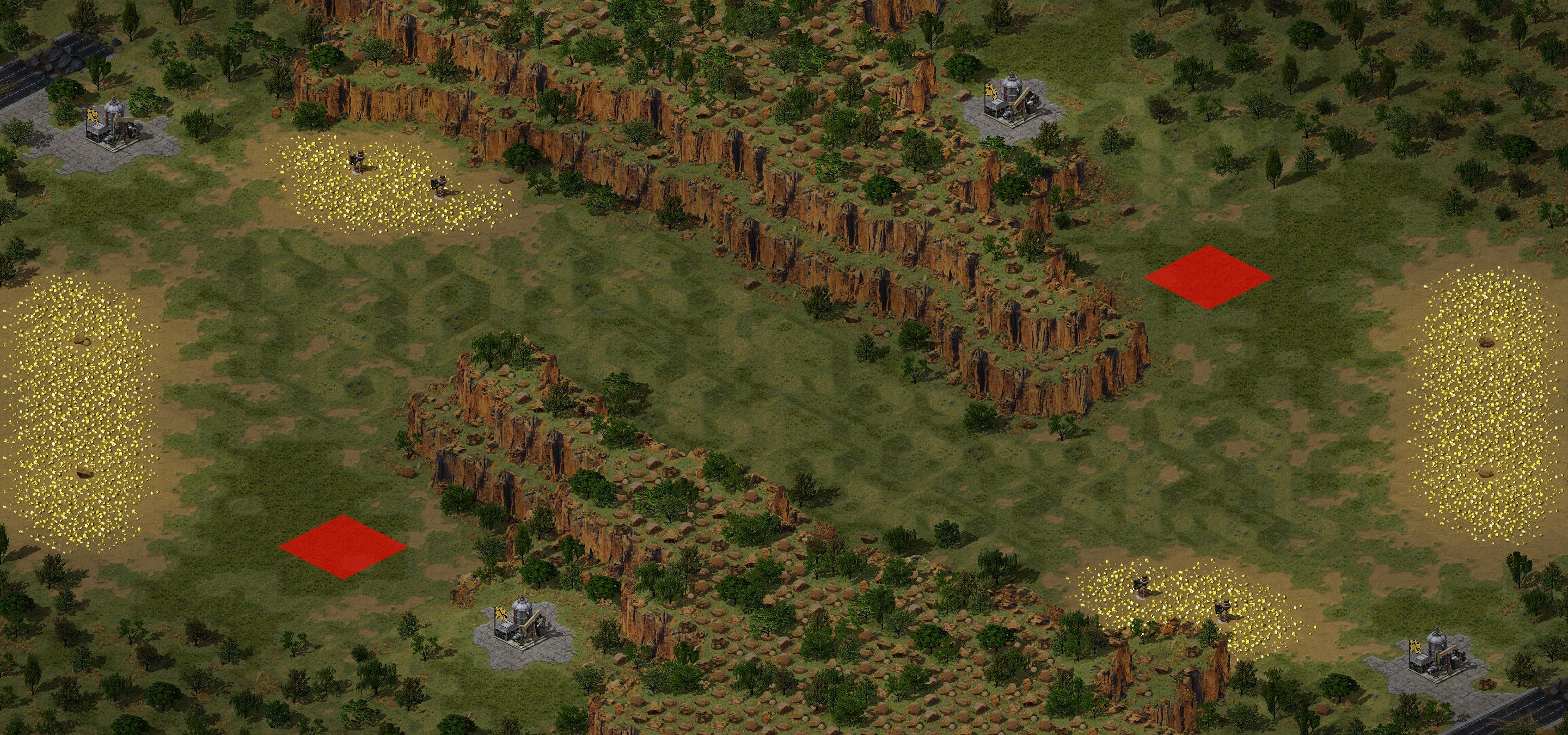 Rendered map: Secret Valley LE