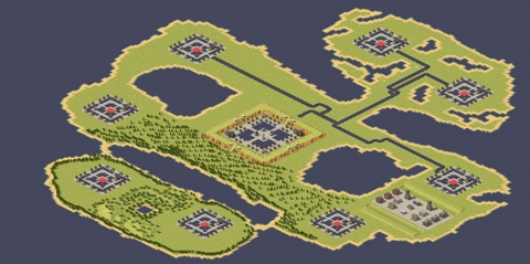 Rendered preview of Fair City Siege 1v1v1v1