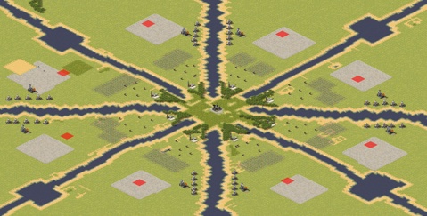 Rendered preview of Shattered Frontier Outpost