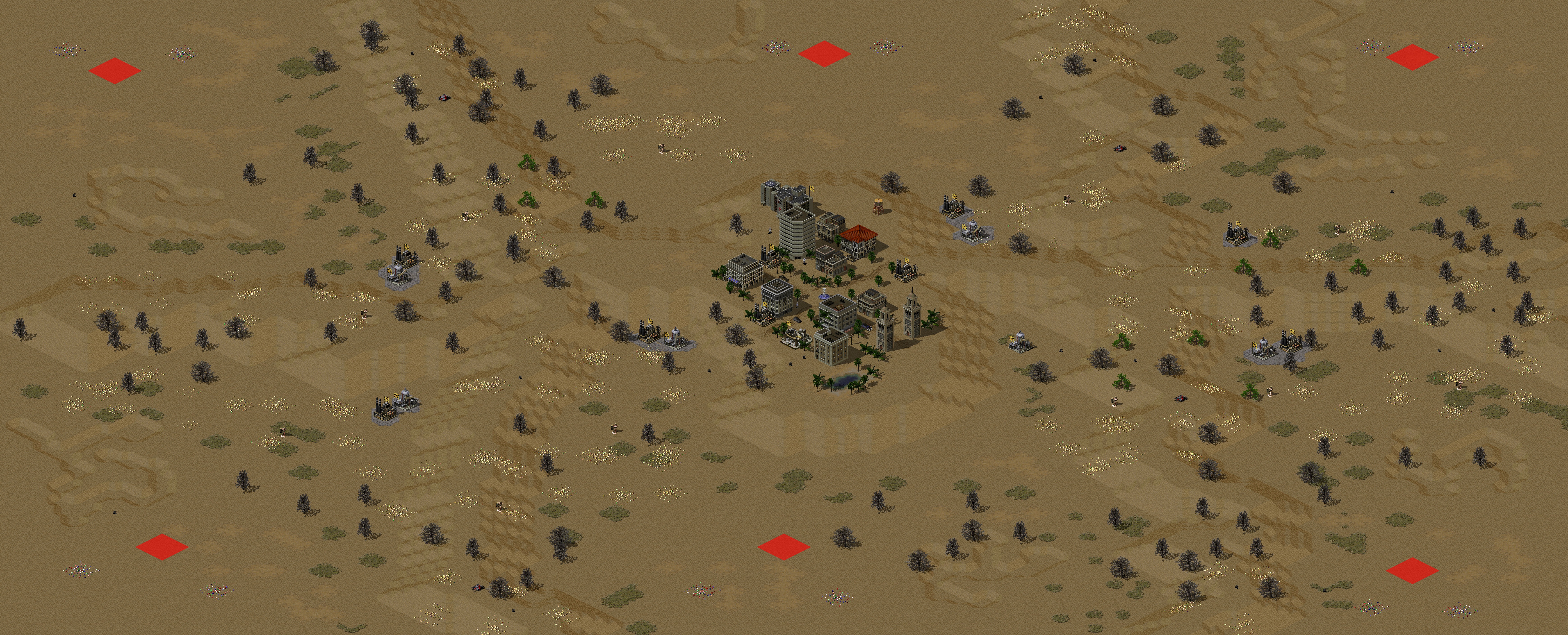 Rendered map: Battle for Dunes