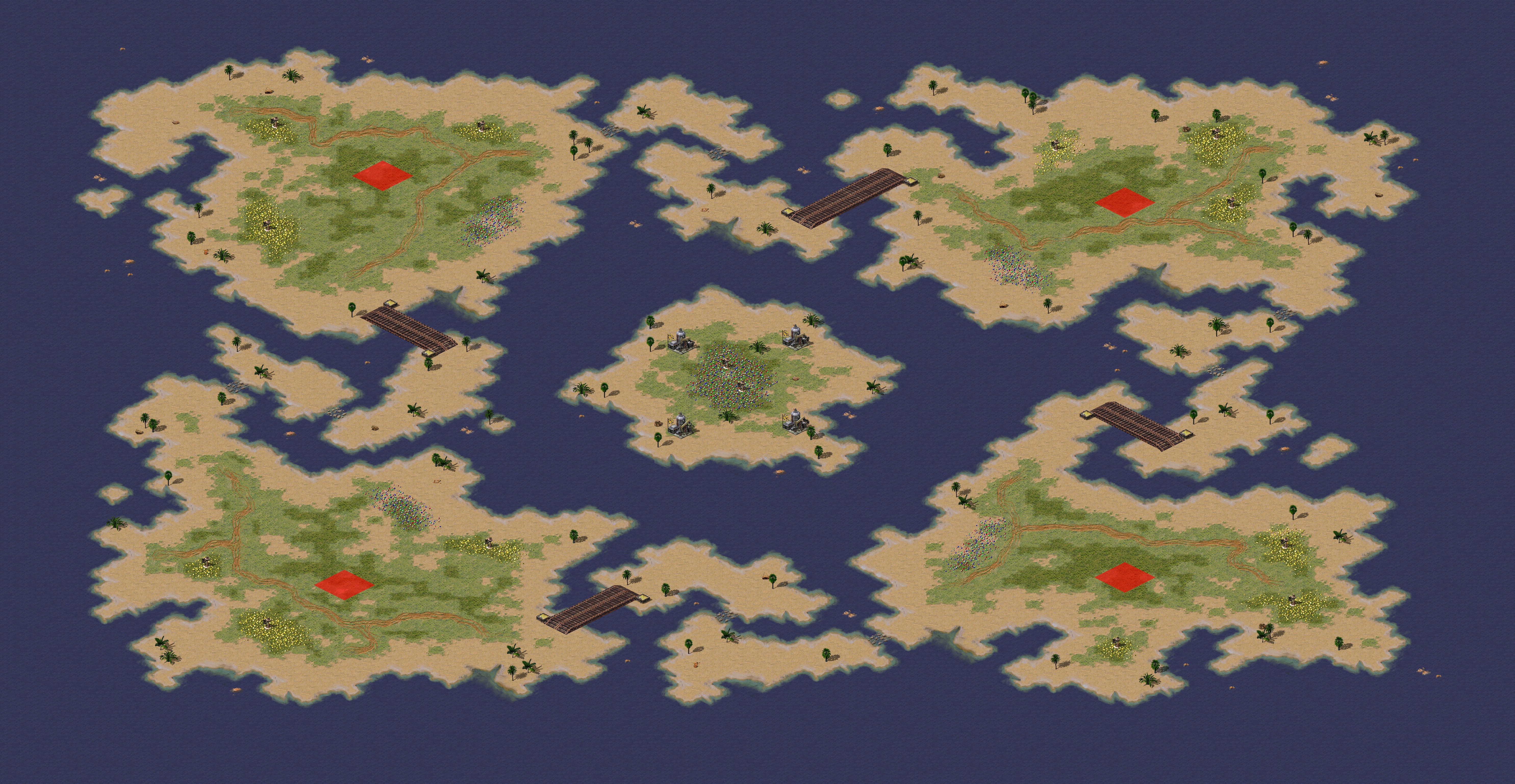 Rendered map: BrokenLake