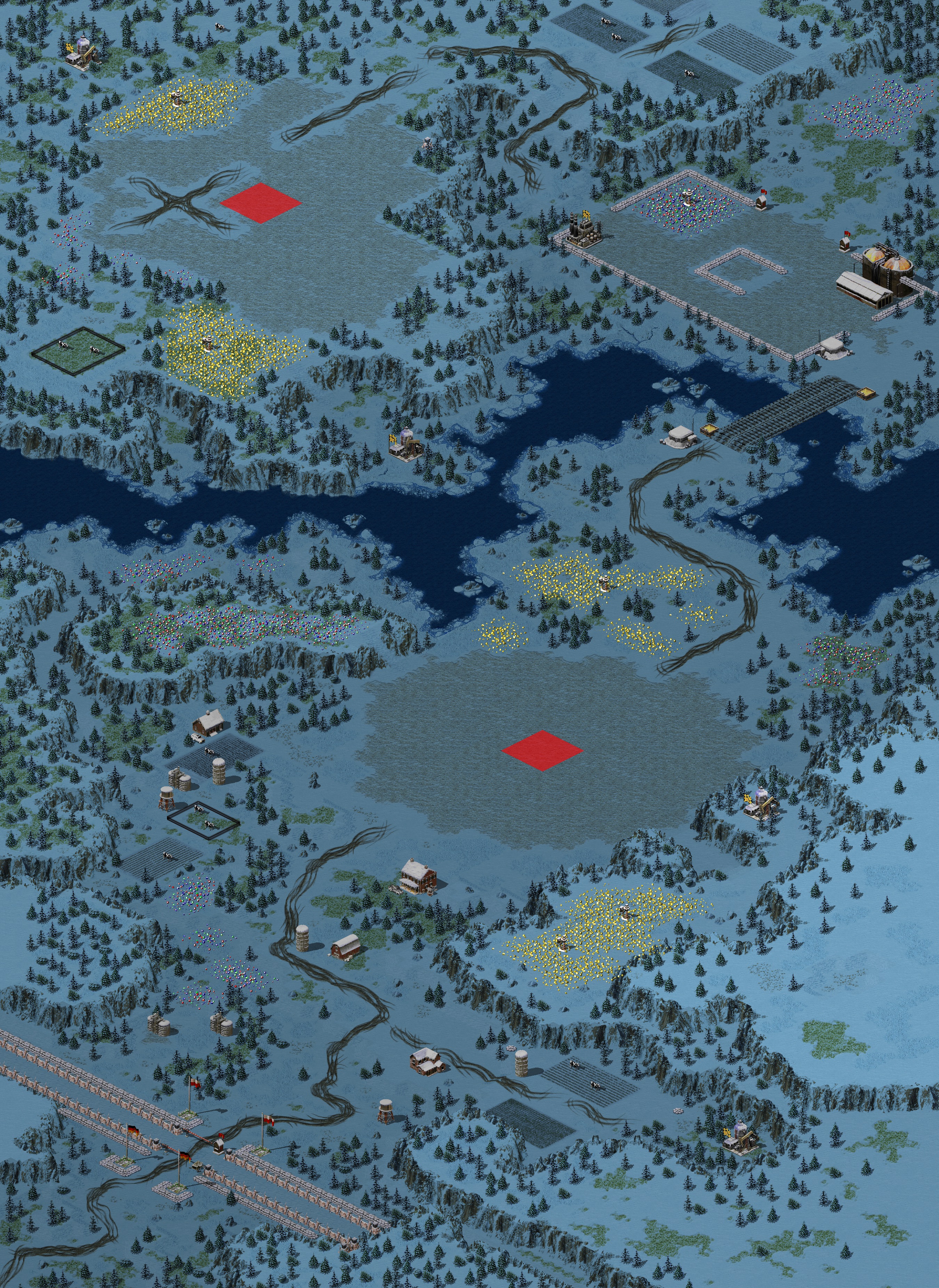 Rendered map: 逐步上升（2）