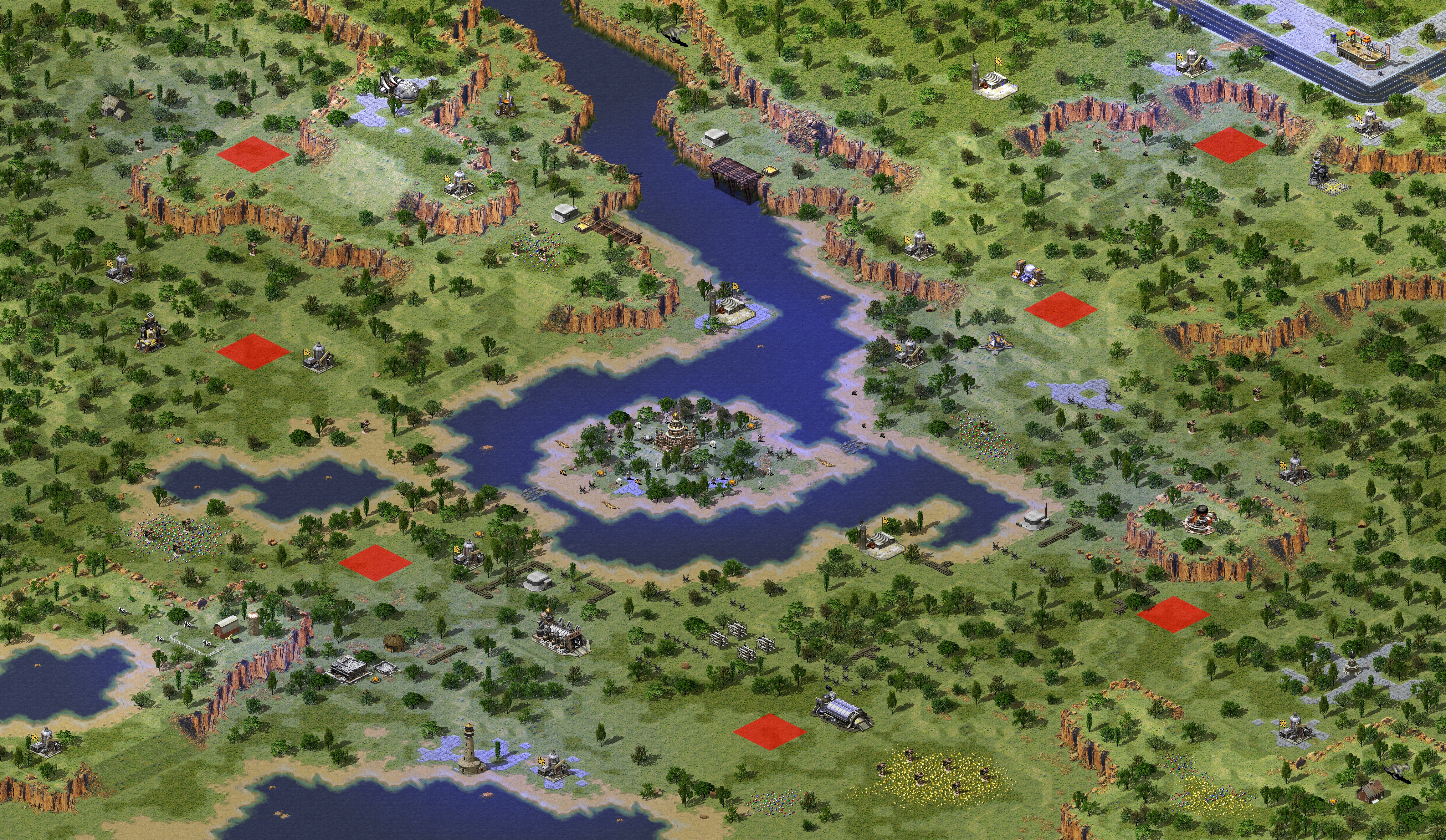 Rendered map: Unfair Patch - Primeval Forest
