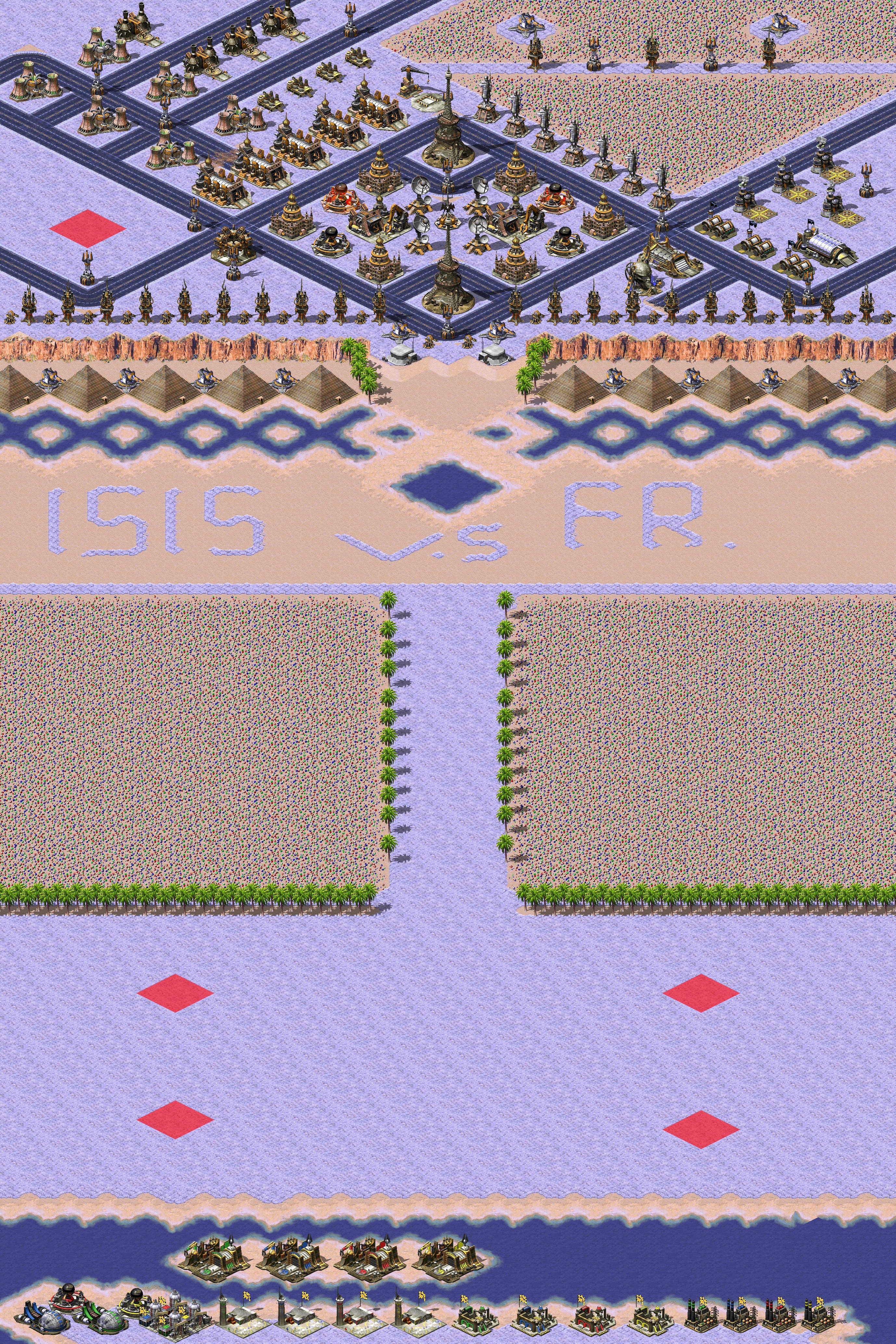 Rendered map: ISIS Last Stand -