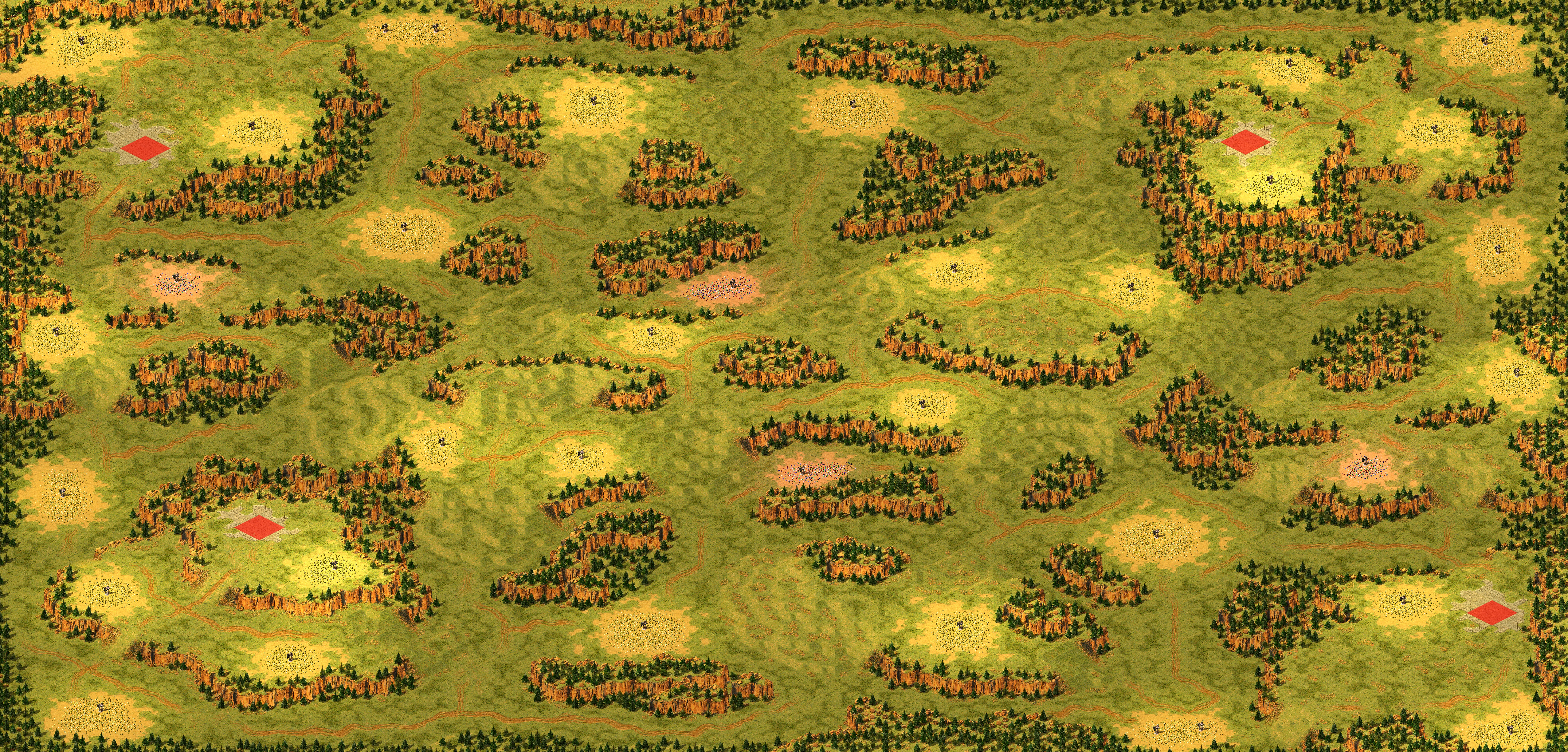 Rendered map: Alaskan Outback