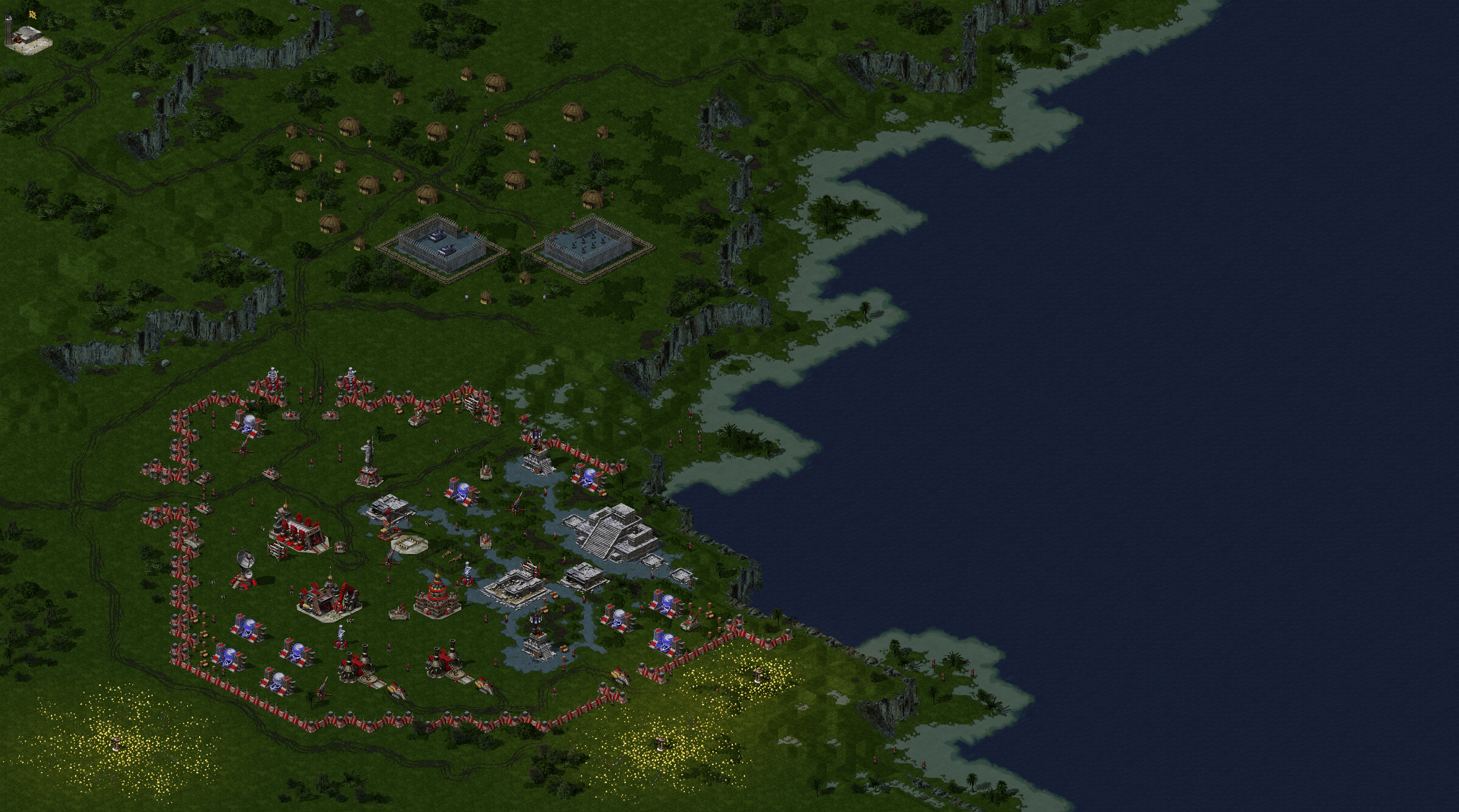 Rendered map: Allied Mission 9: Sun Temple