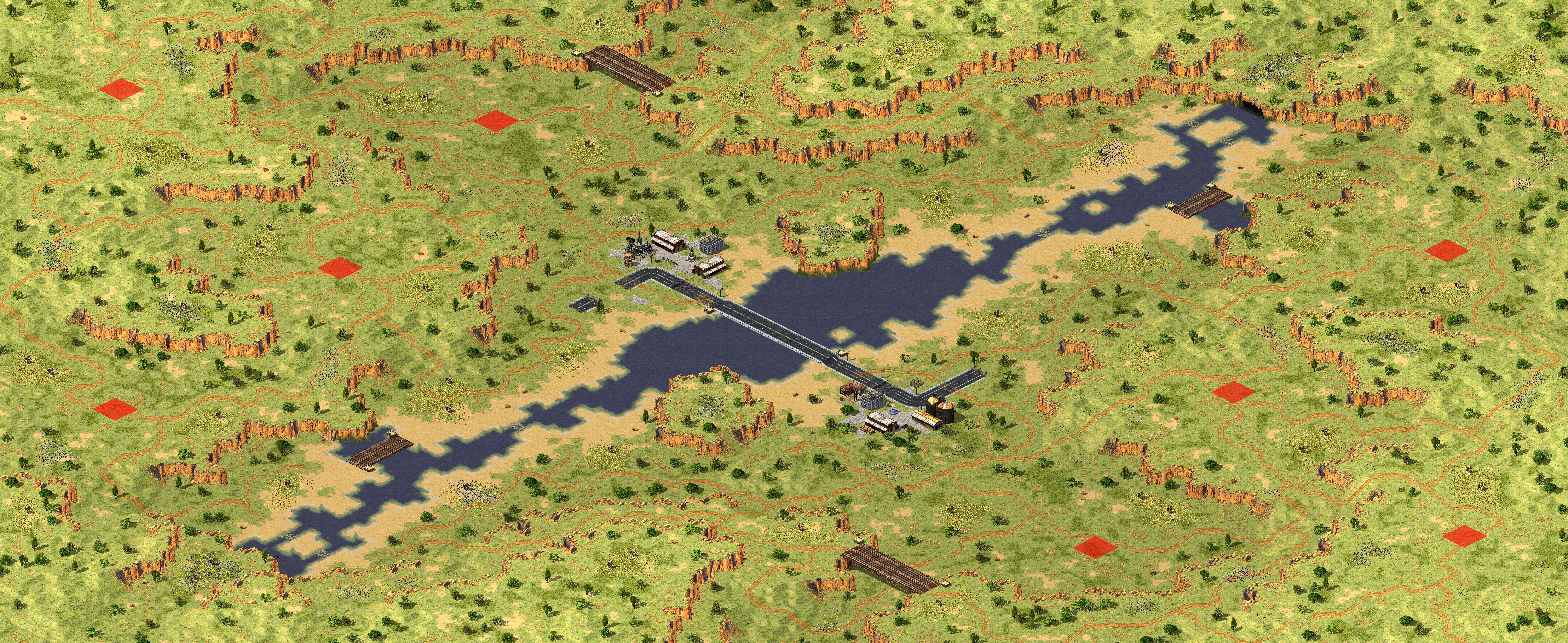 Rendered map: Determined to Death