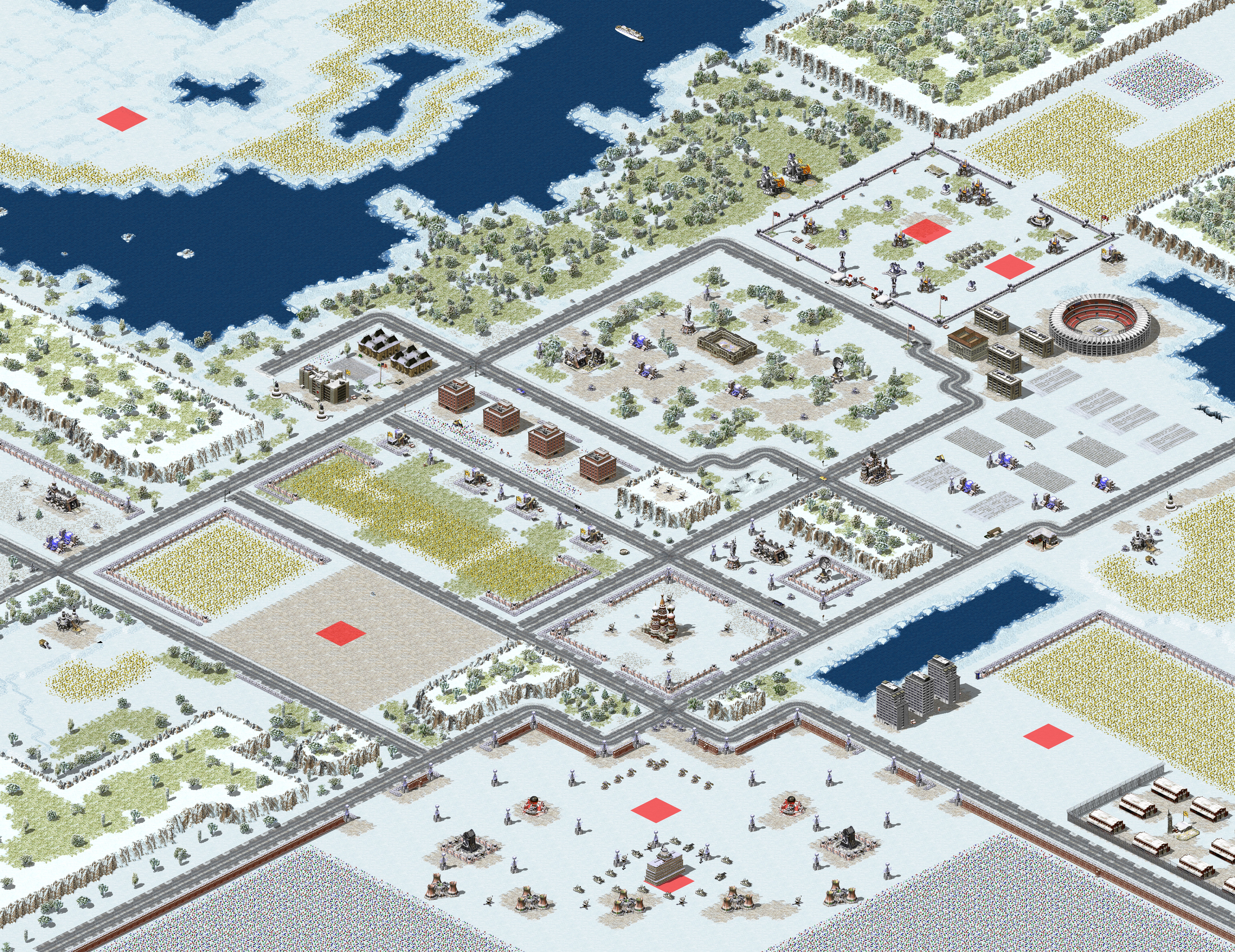 Rendered map: Allied's Revenge