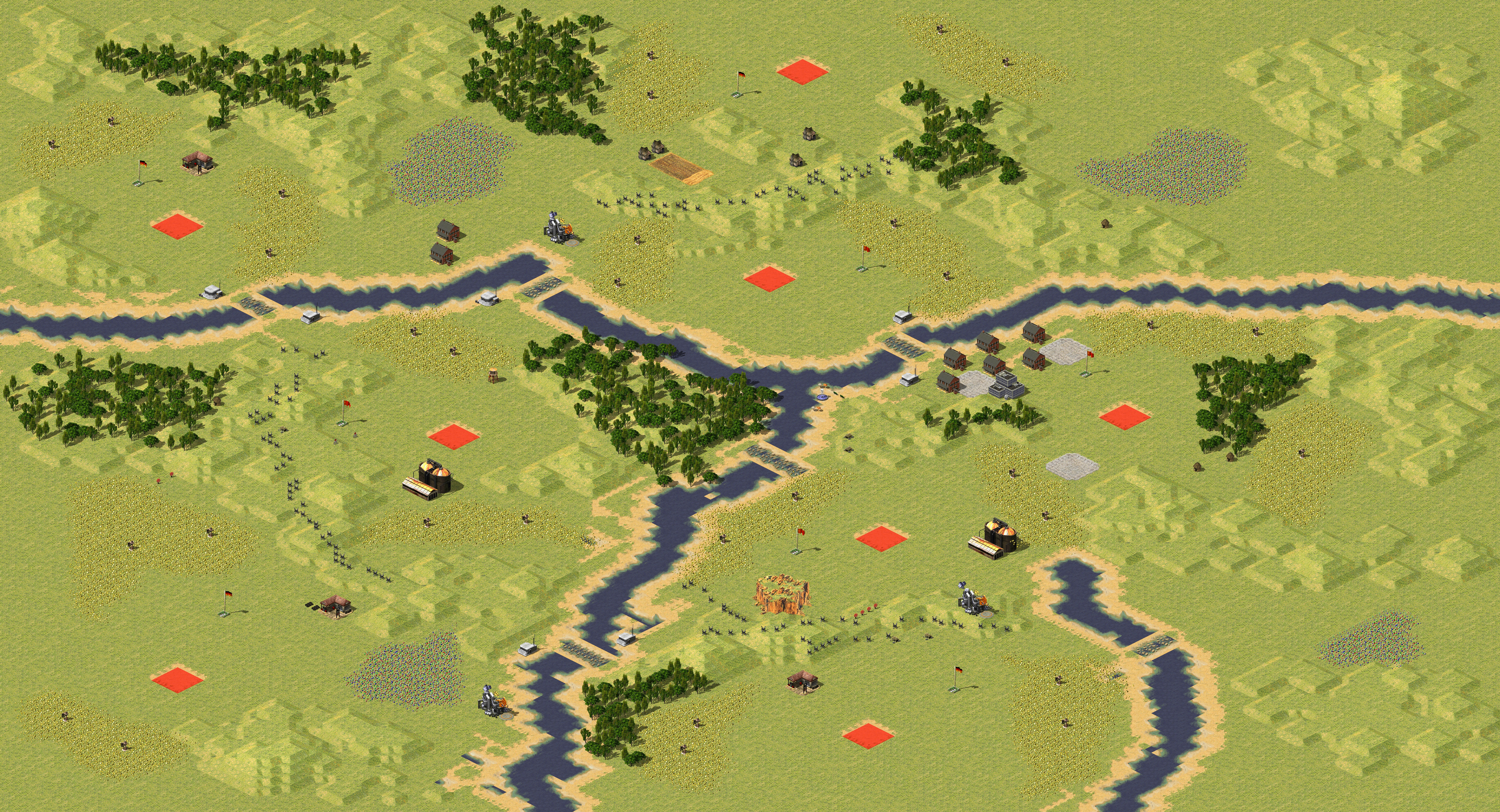Rendered map: Battle of Kursk 4v4