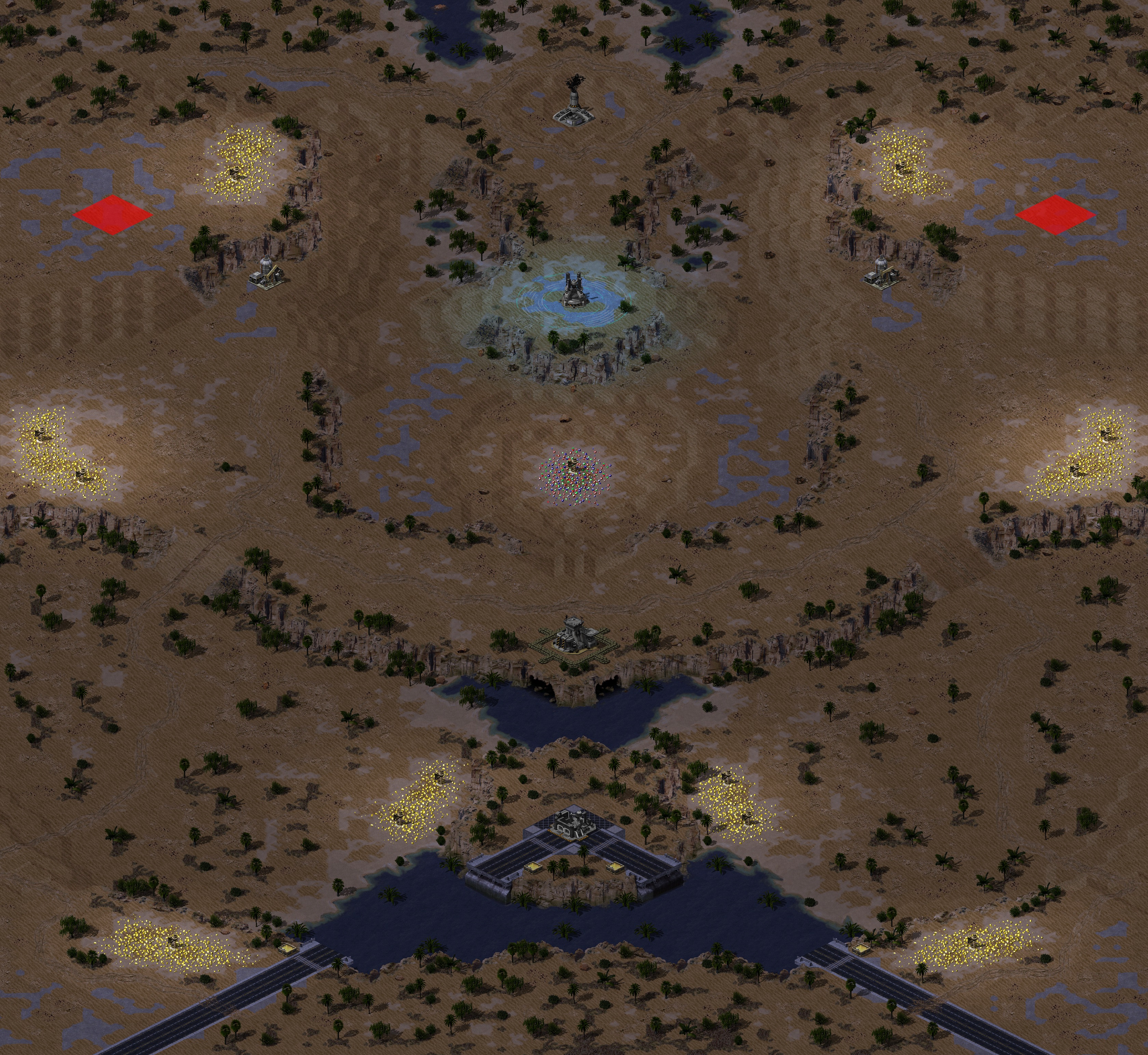 Rendered map: Compact Combat