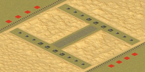 Rendered preview of Sandbox 2 (4v4) Resource Battle 1