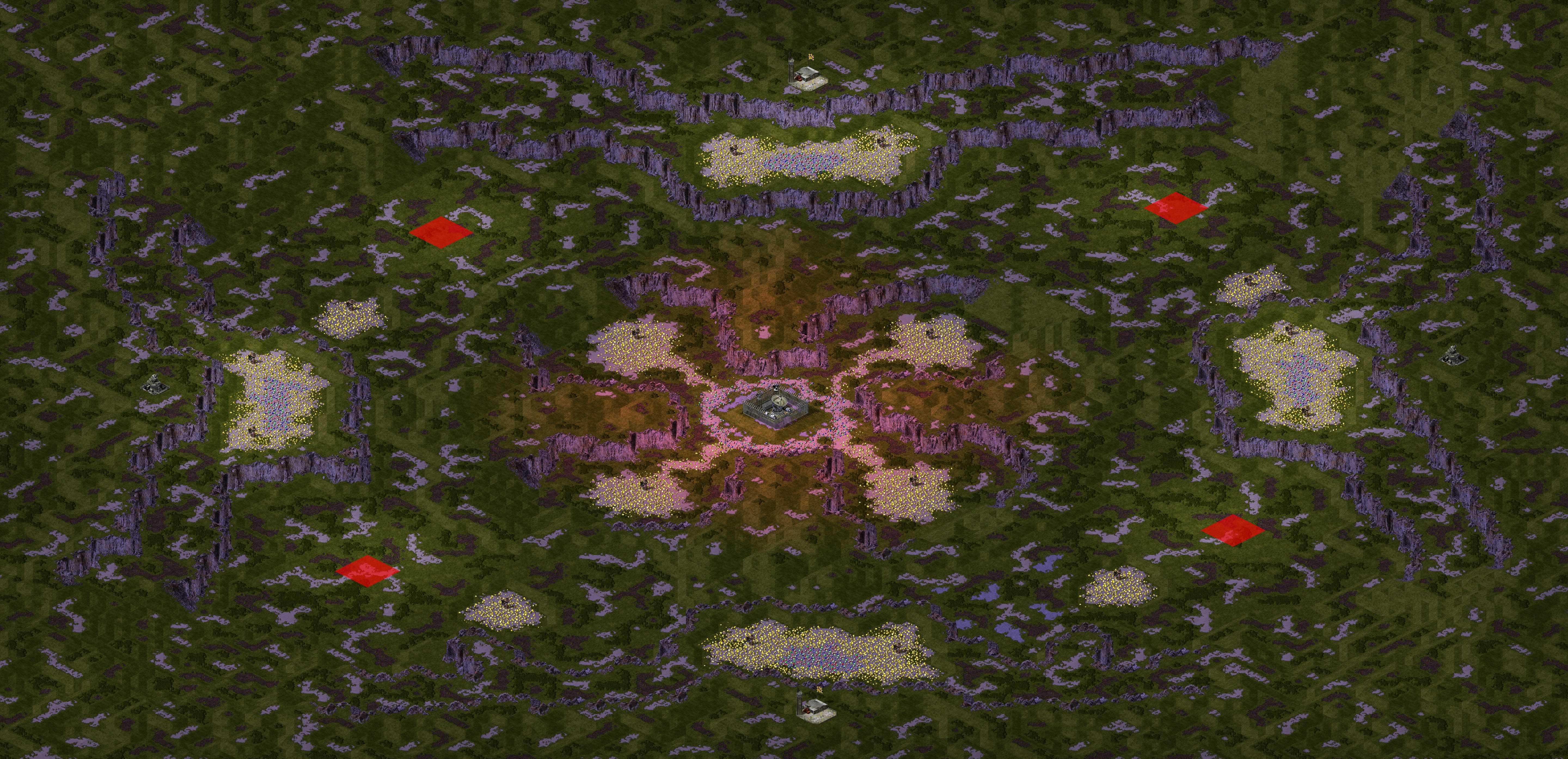 Rendered map: Shattered