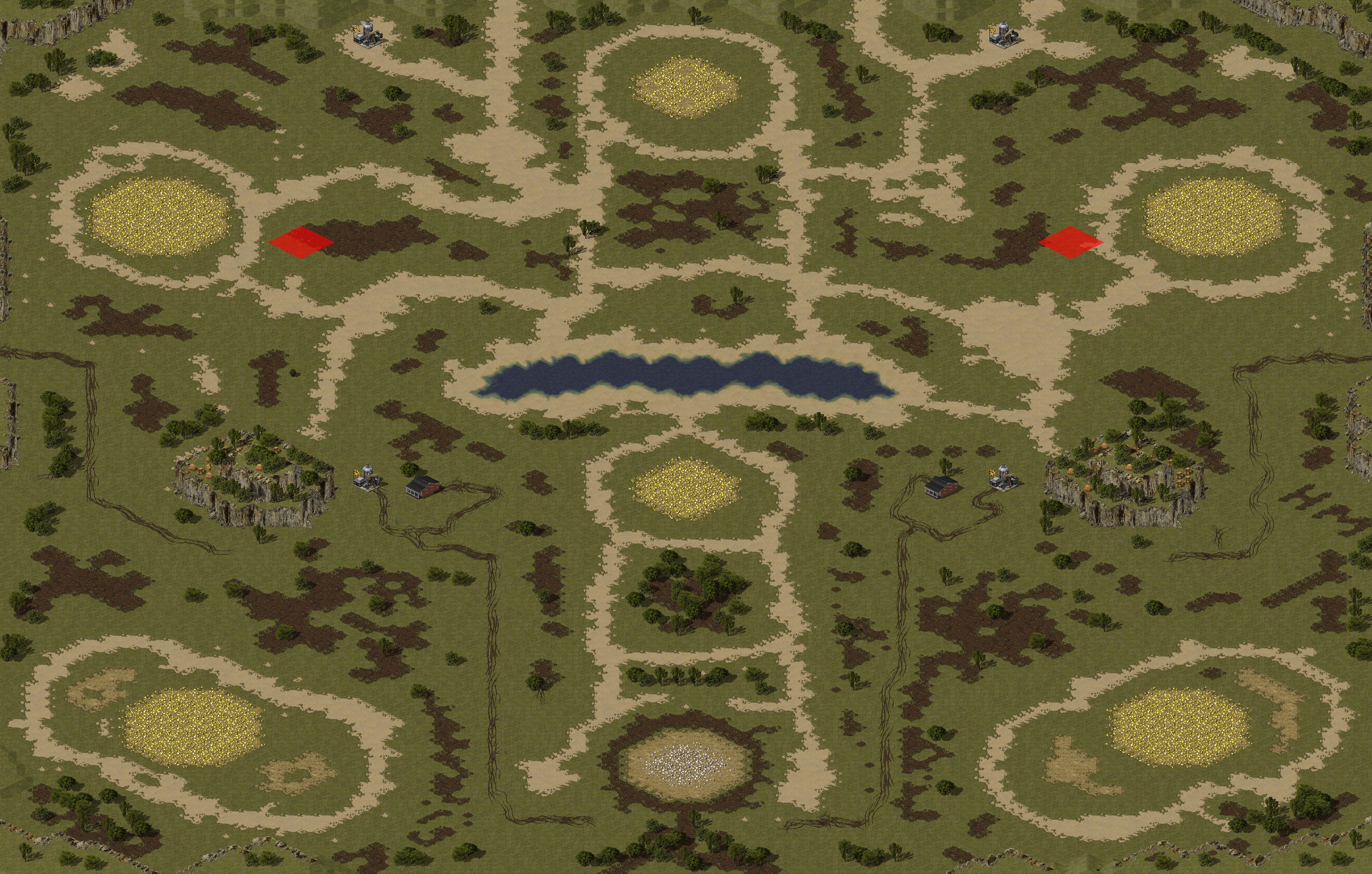 Rendered map: Forgotten Forest Two