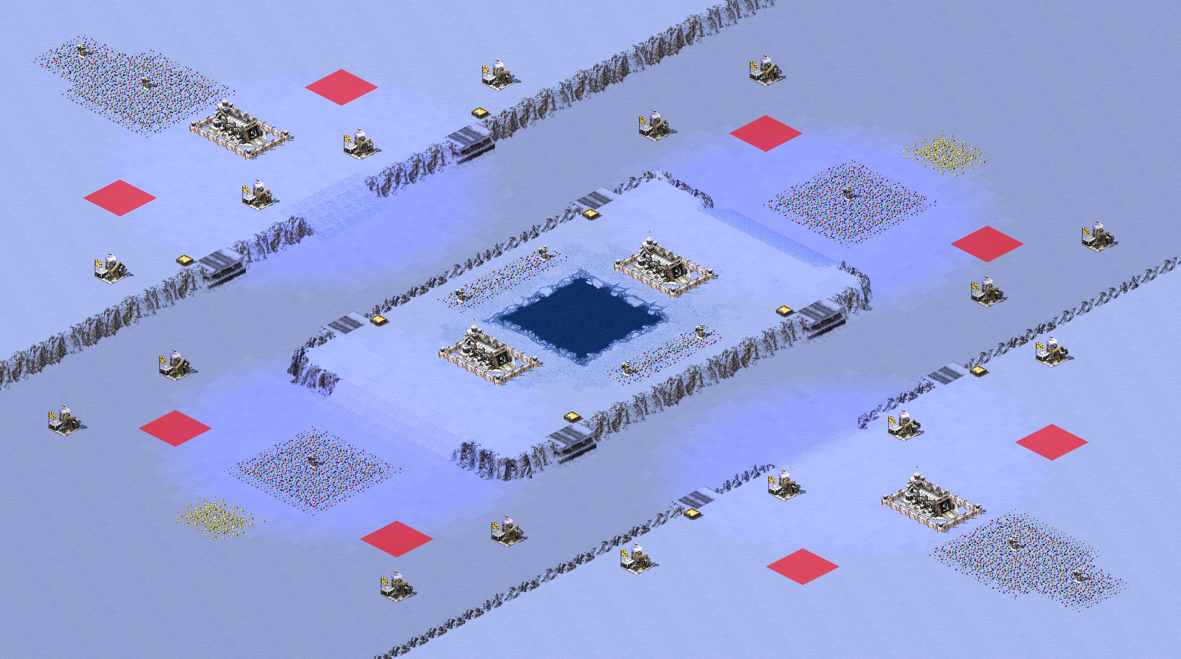 Rendered map: Super War Factory Patch 2.0