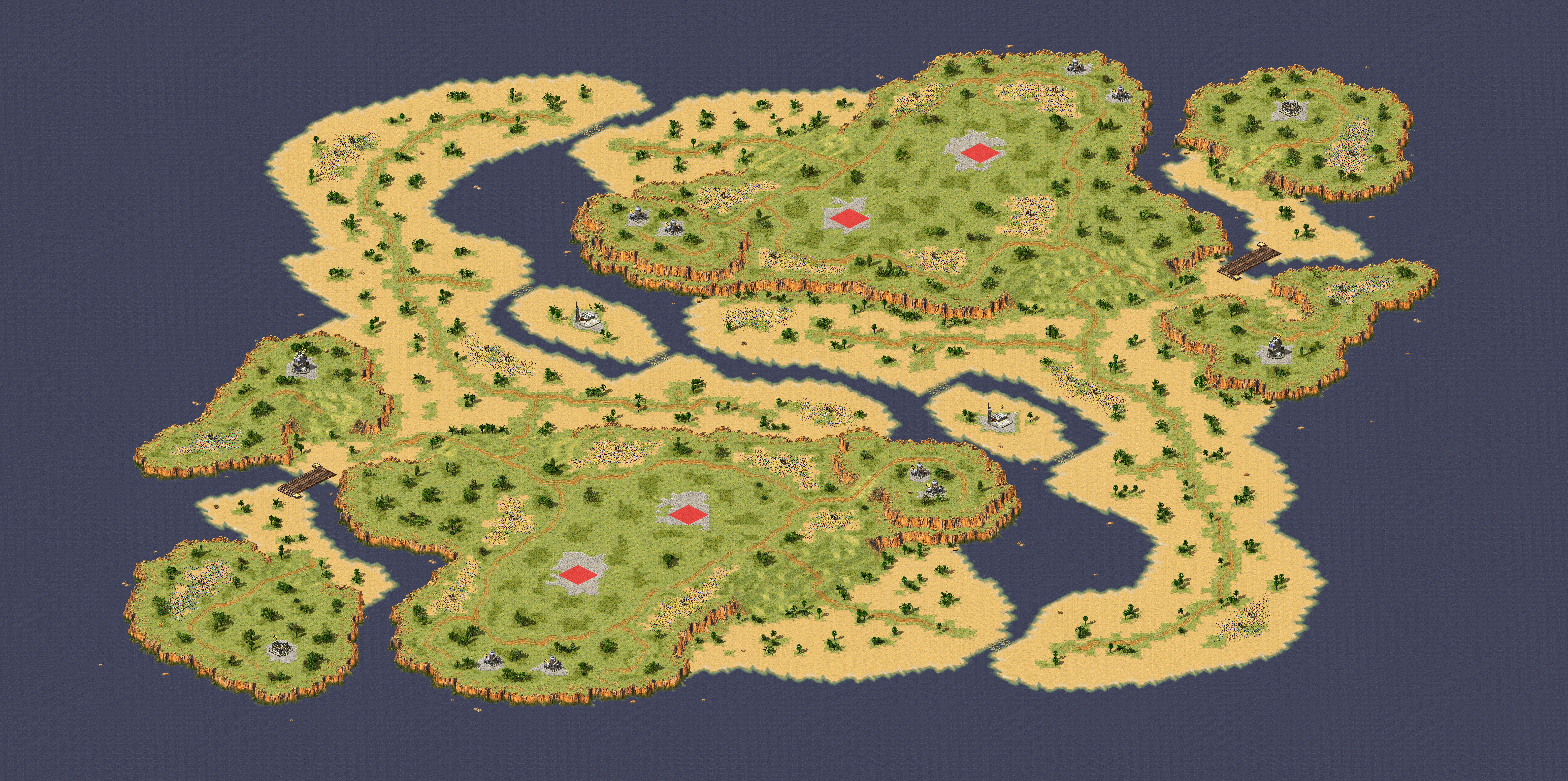 Rendered map: 镜像对决