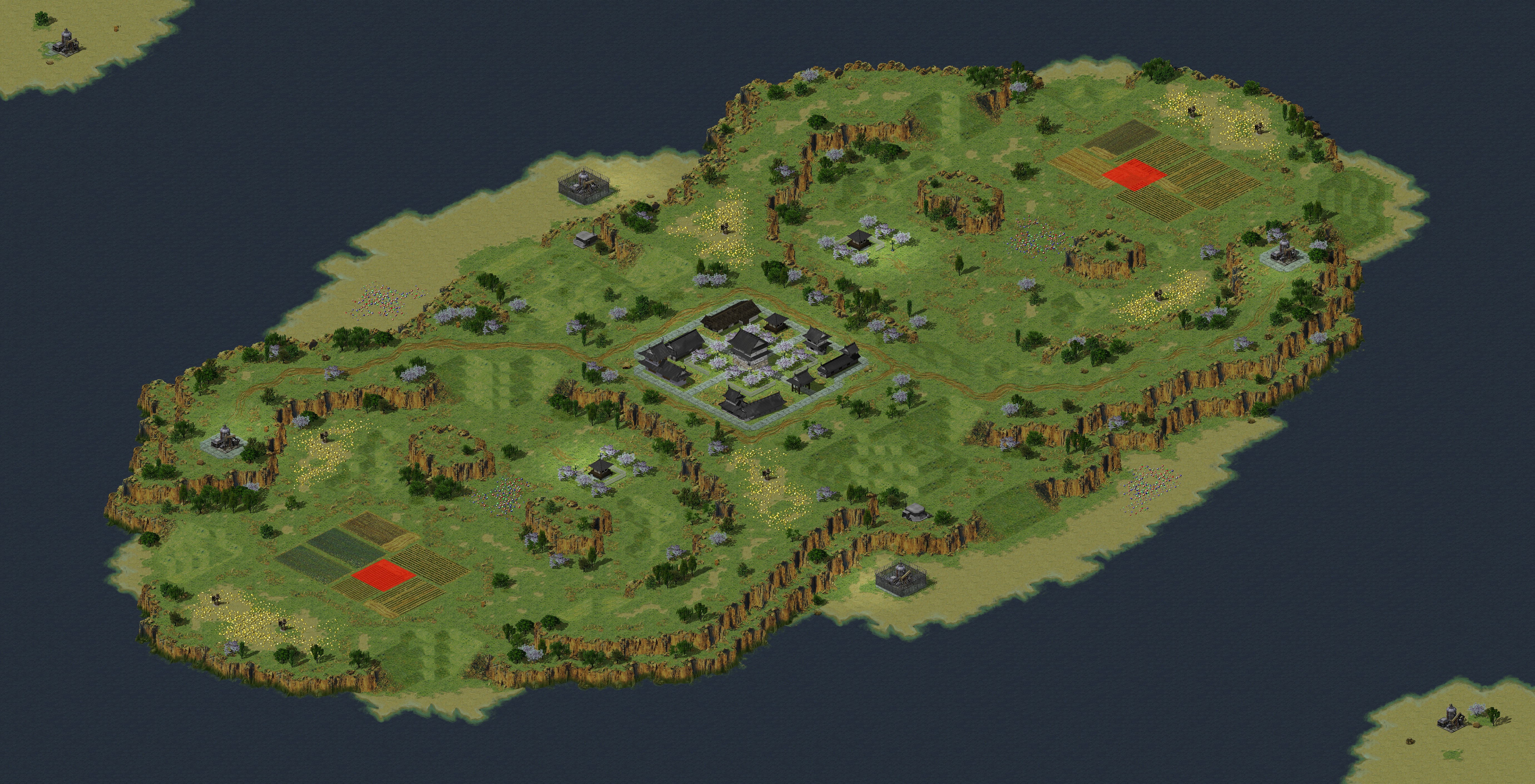 Rendered map: Turtle Village