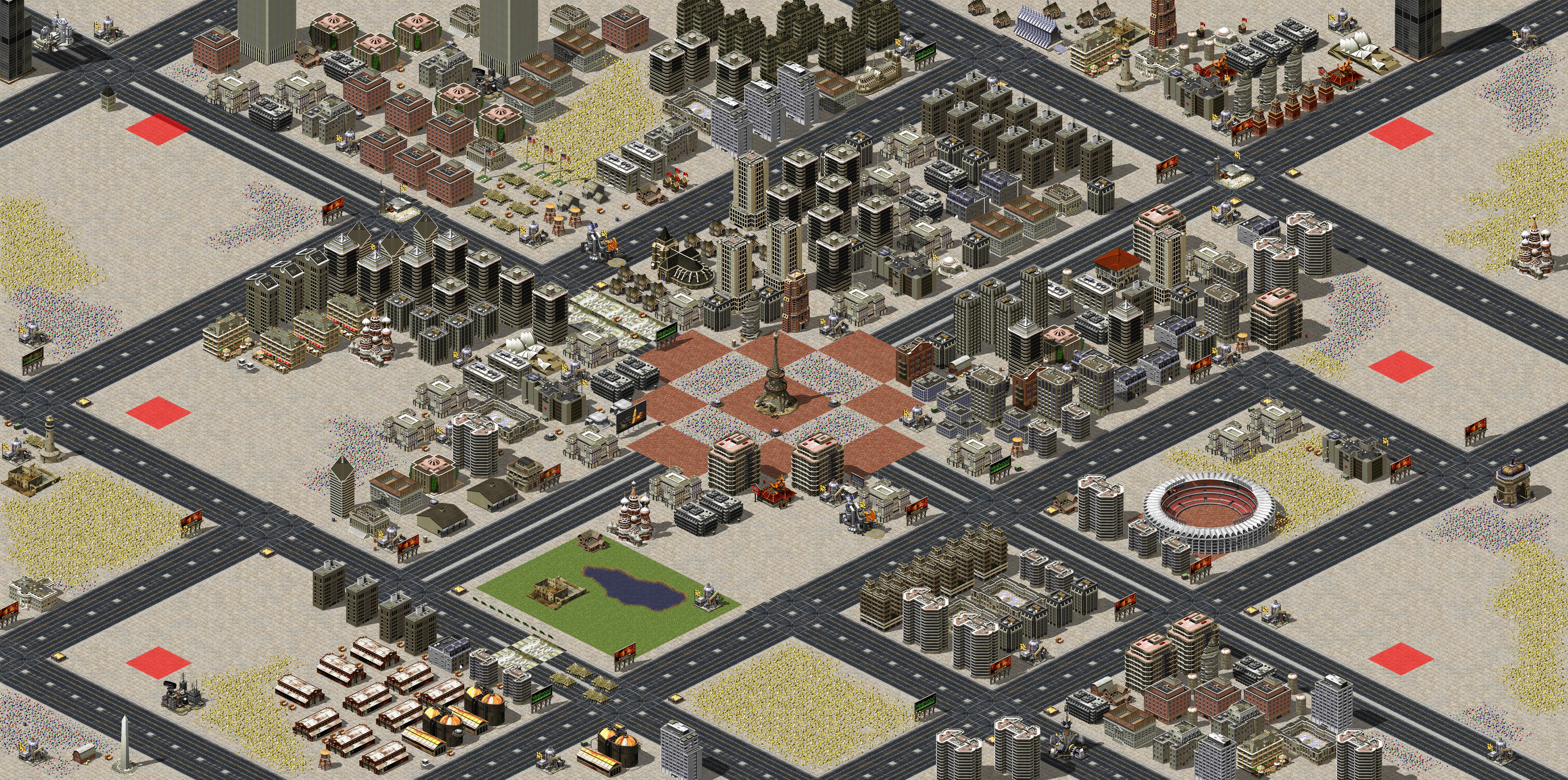 Rendered map: Lonesome City (6)