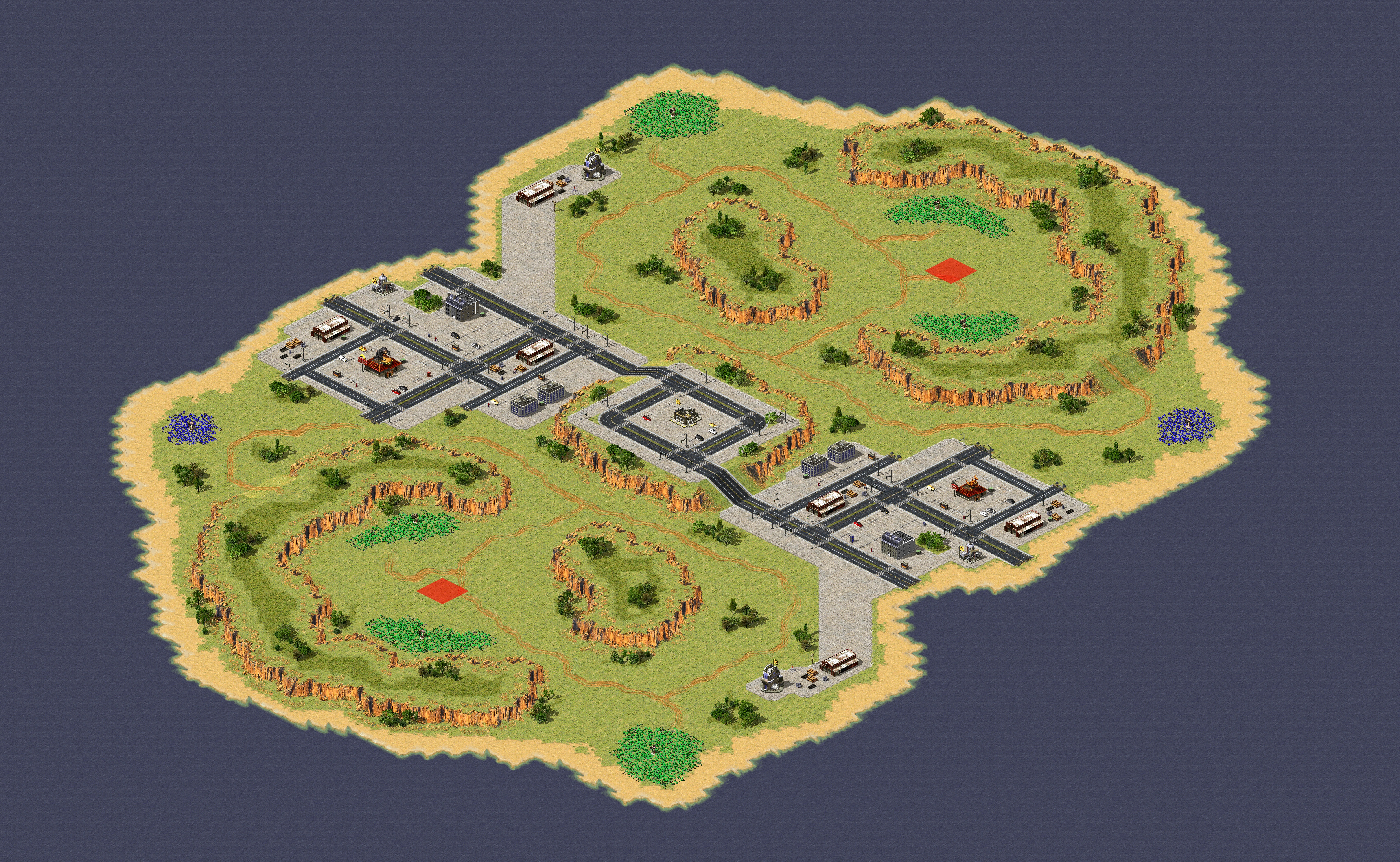 Rendered map: (2) Industrial Strength