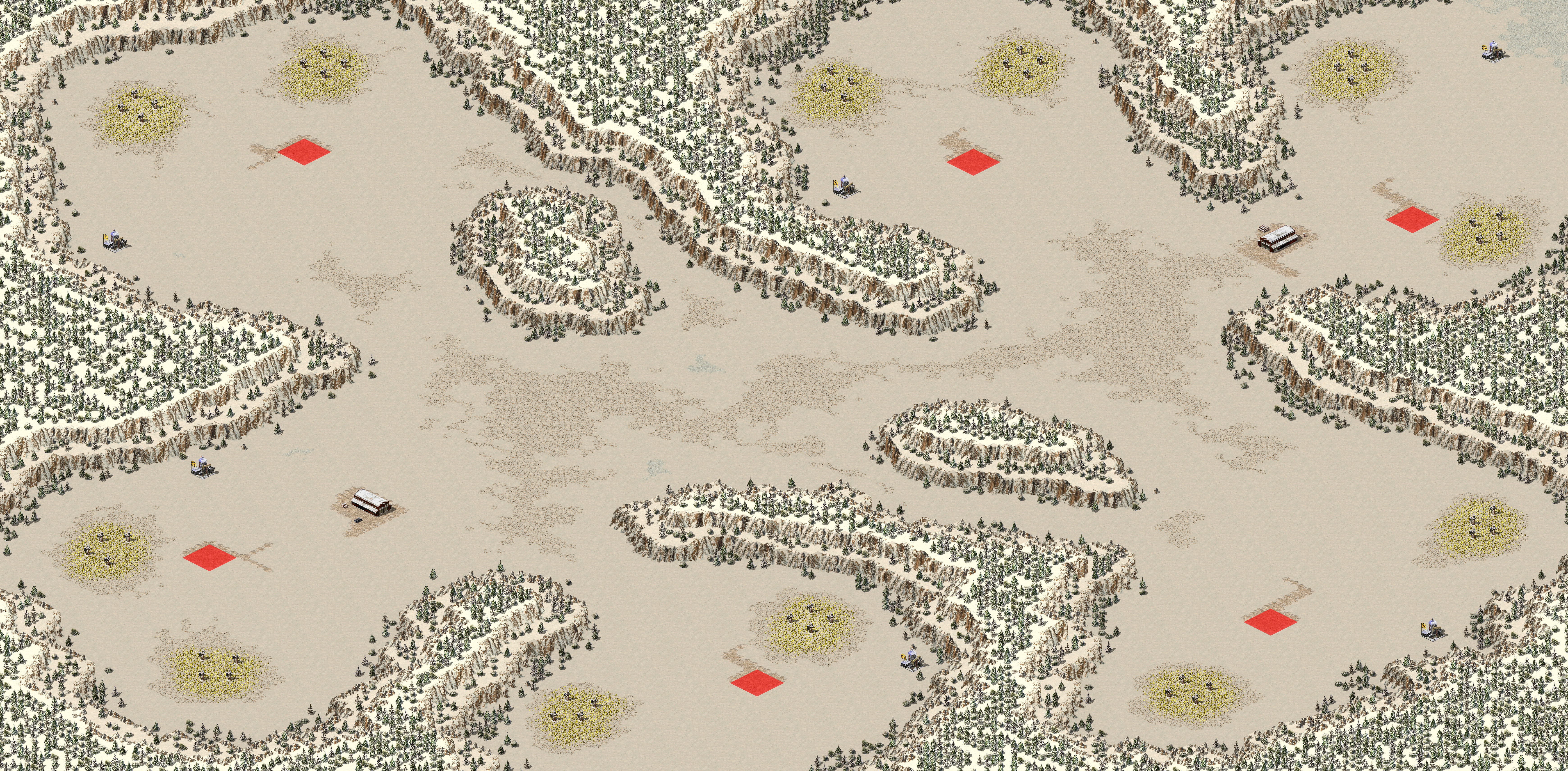Rendered map: In The Valley of War