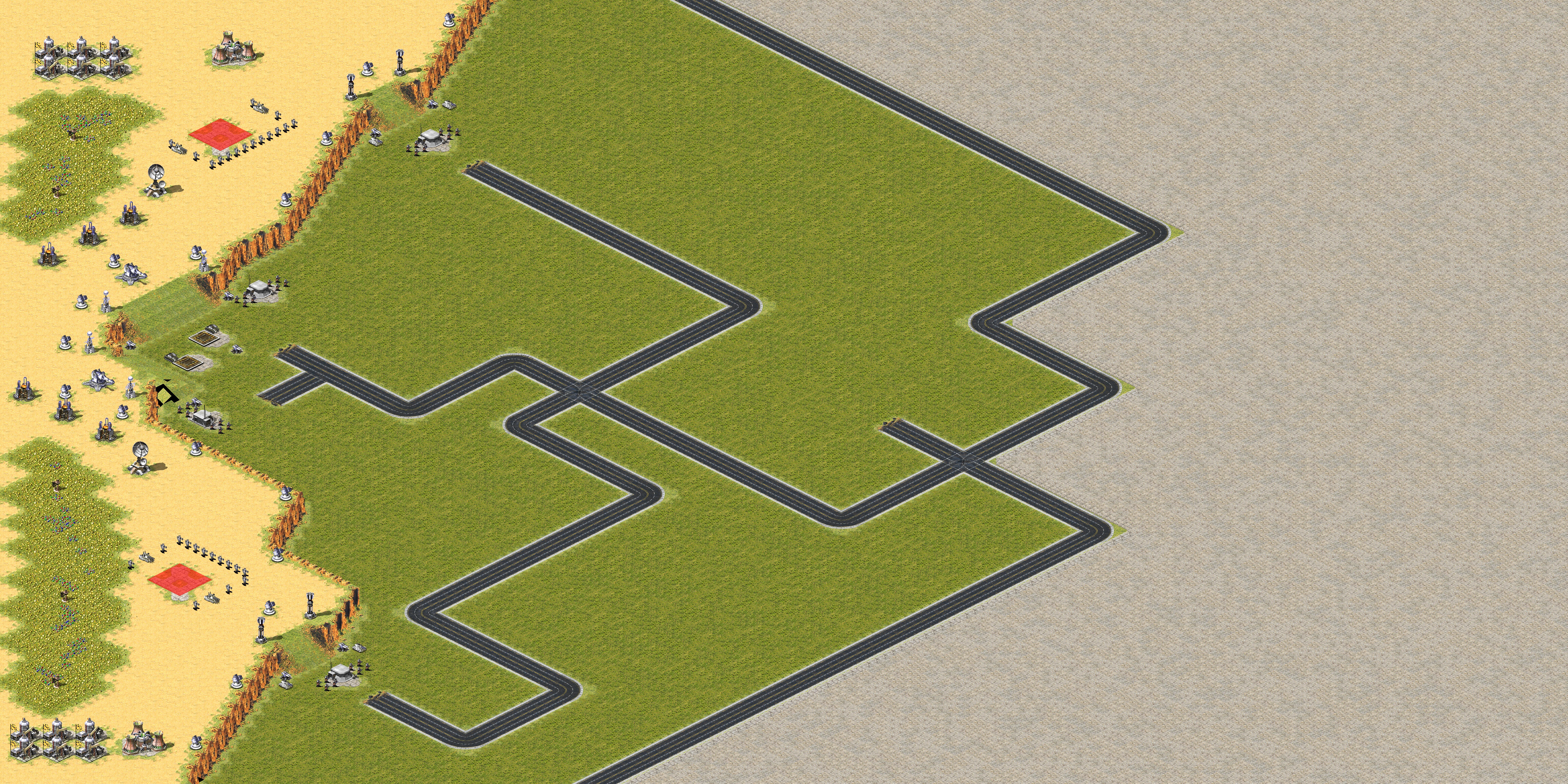 Rendered map: Survival 2.0