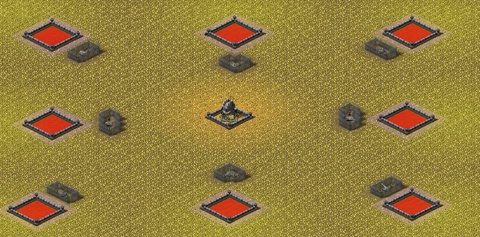 Rendered preview of Golden Planet v1.0 (Zhasulan & Kikematamitos map)