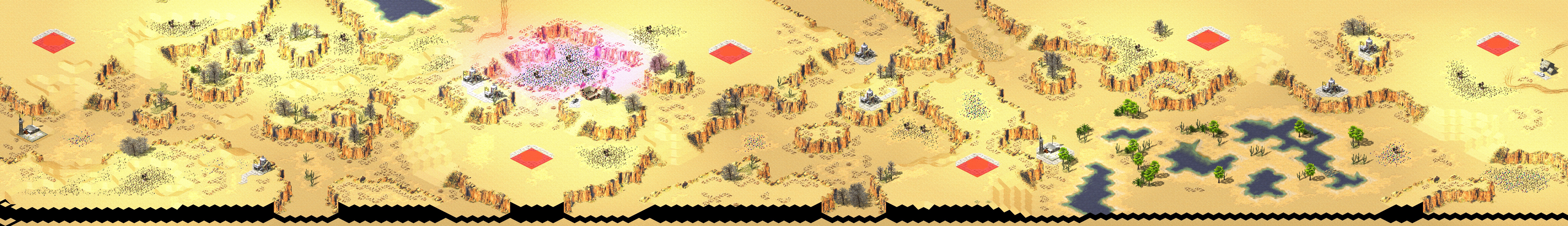 Rendered map: Sandsnakes