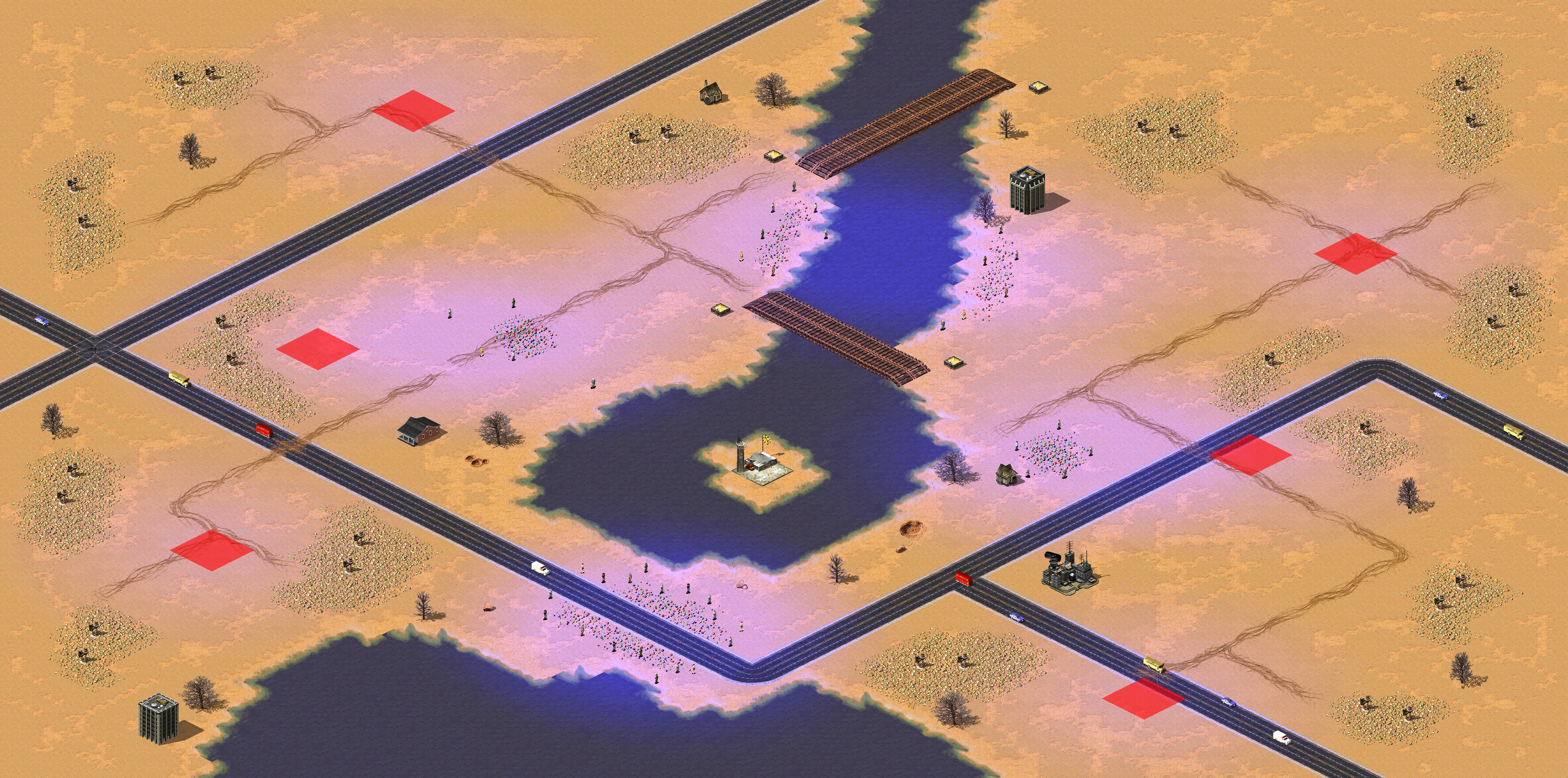 Rendered map: Sifting Gold