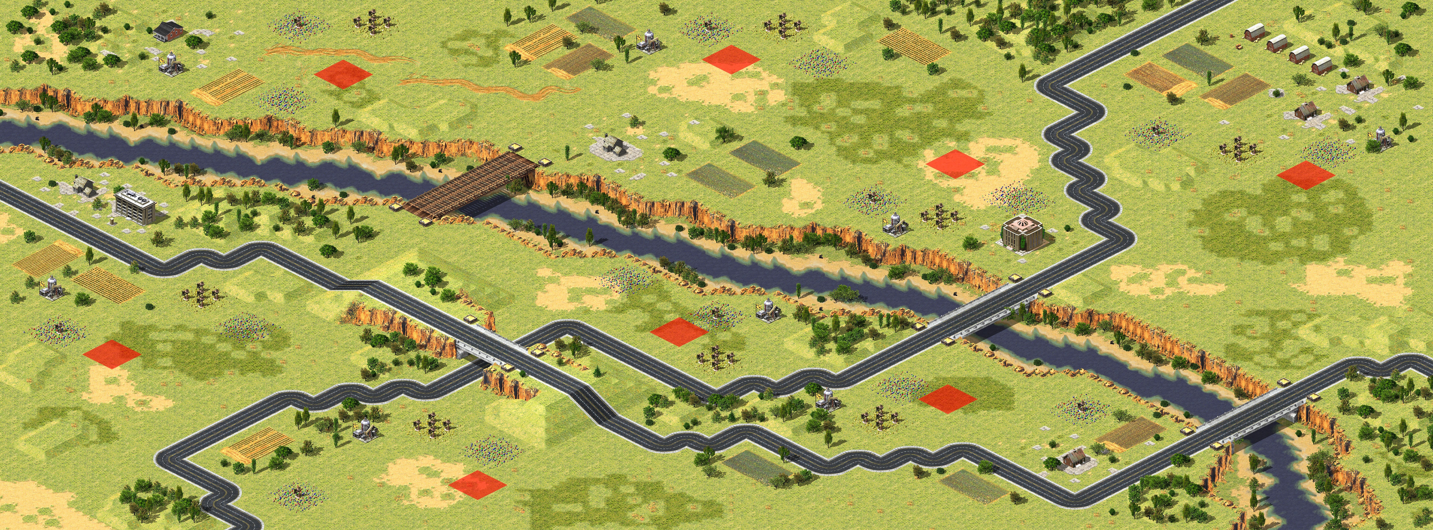Rendered map: Dam Duel