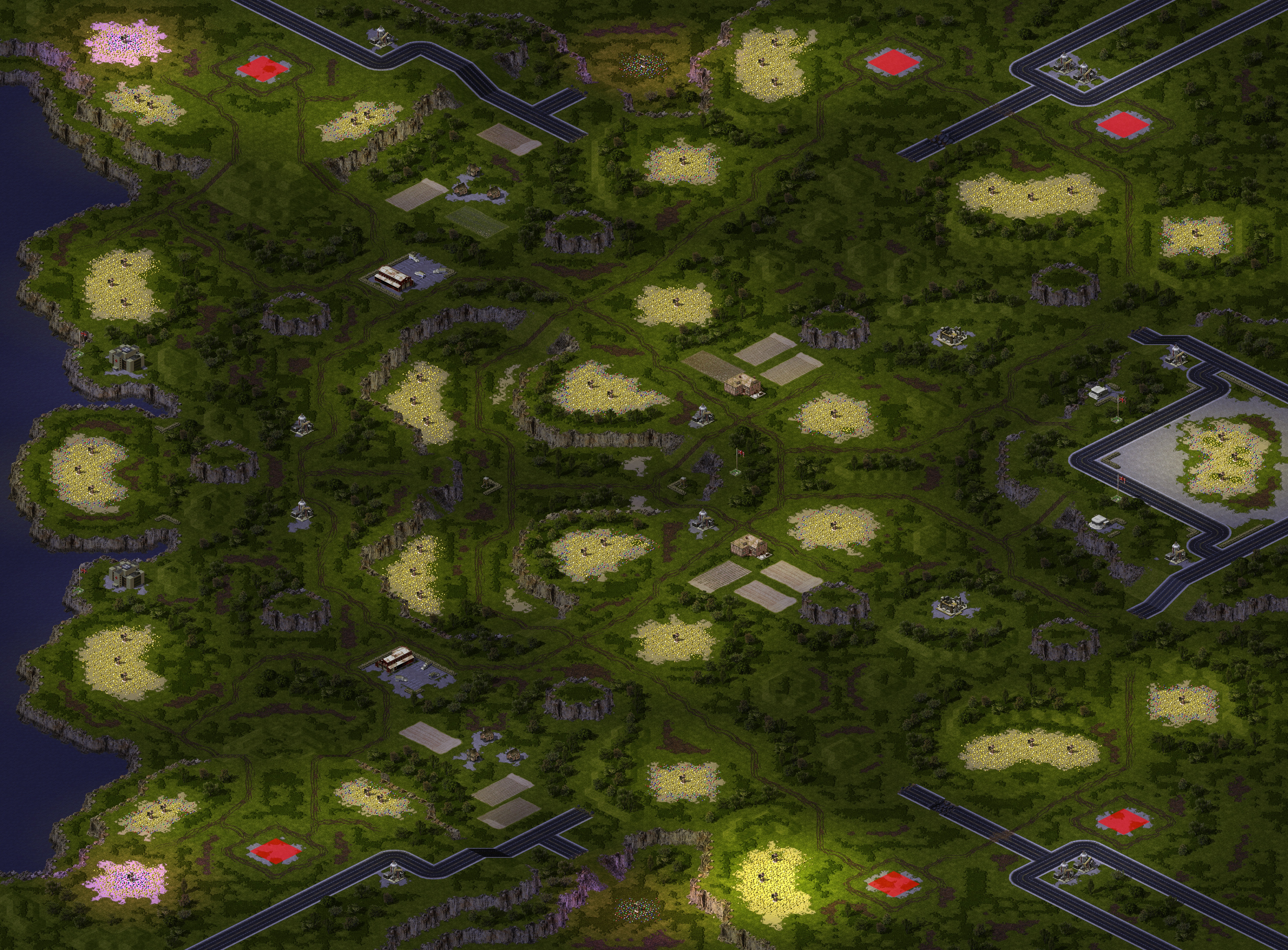 Rendered map: Shrouded Canyons (6)