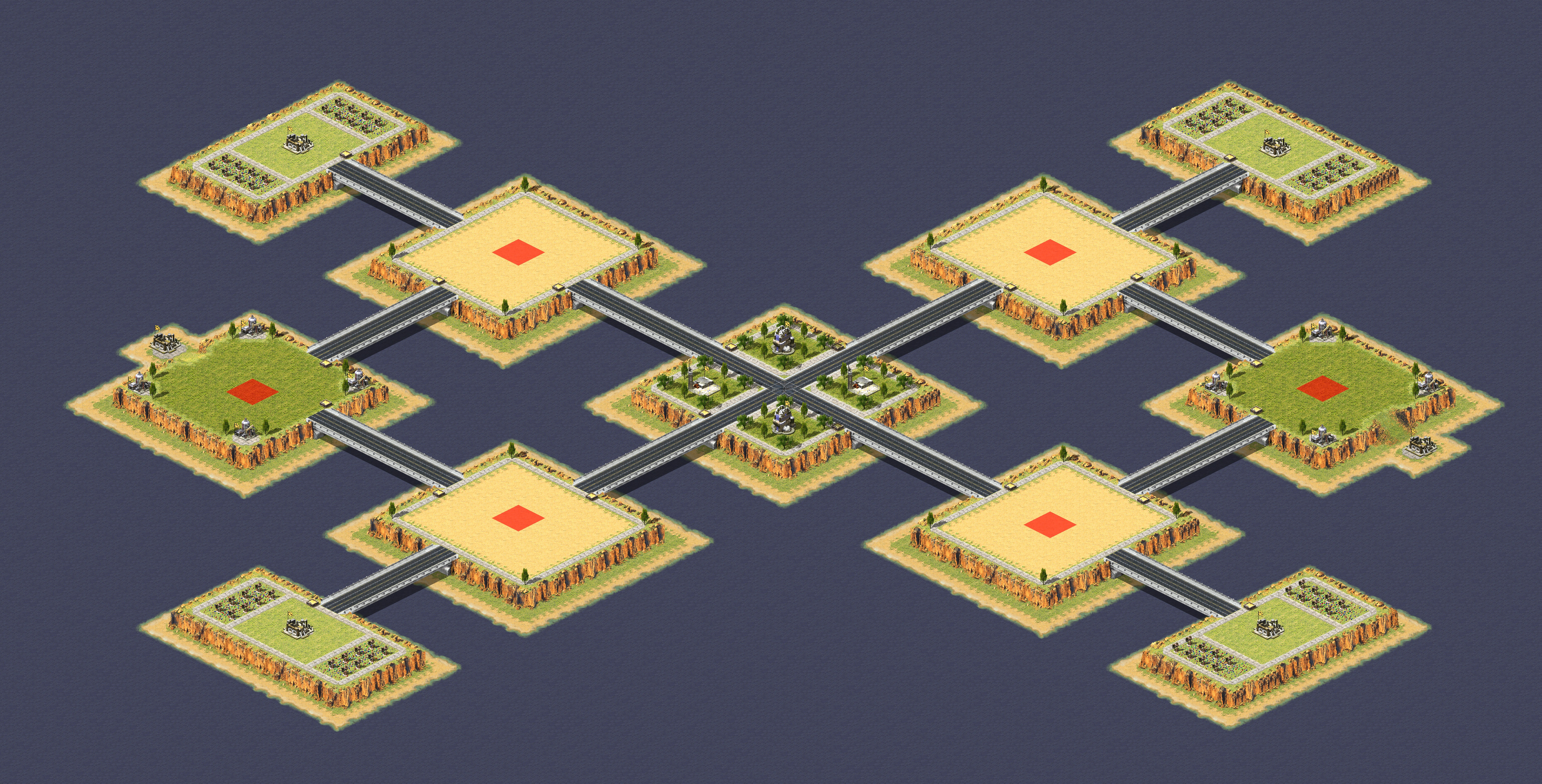 Rendered map: No mans land {2-6}