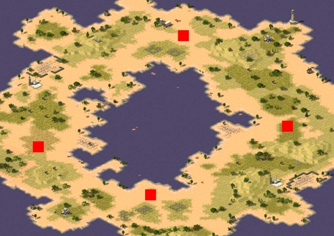 Rendered preview of Glowing Waters