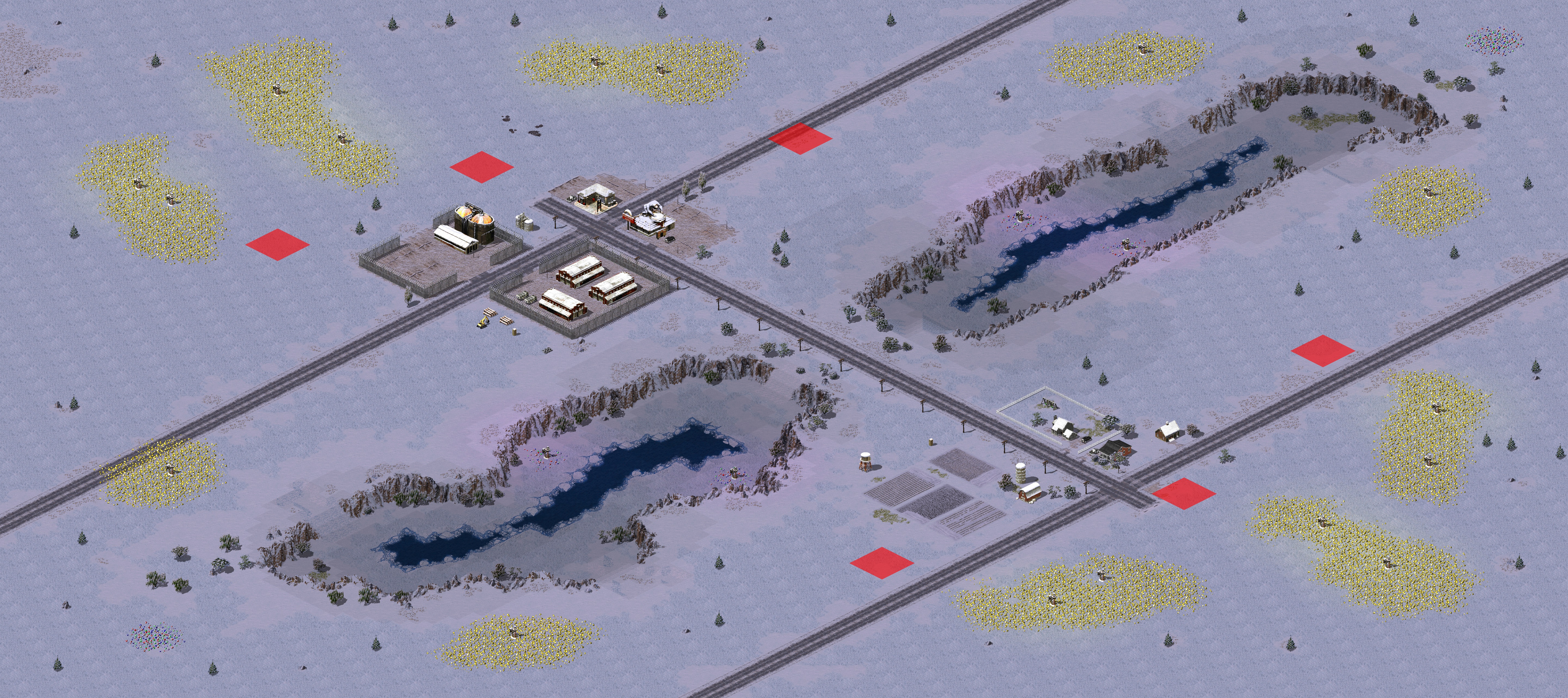 Rendered map: Country Fun TE Snow