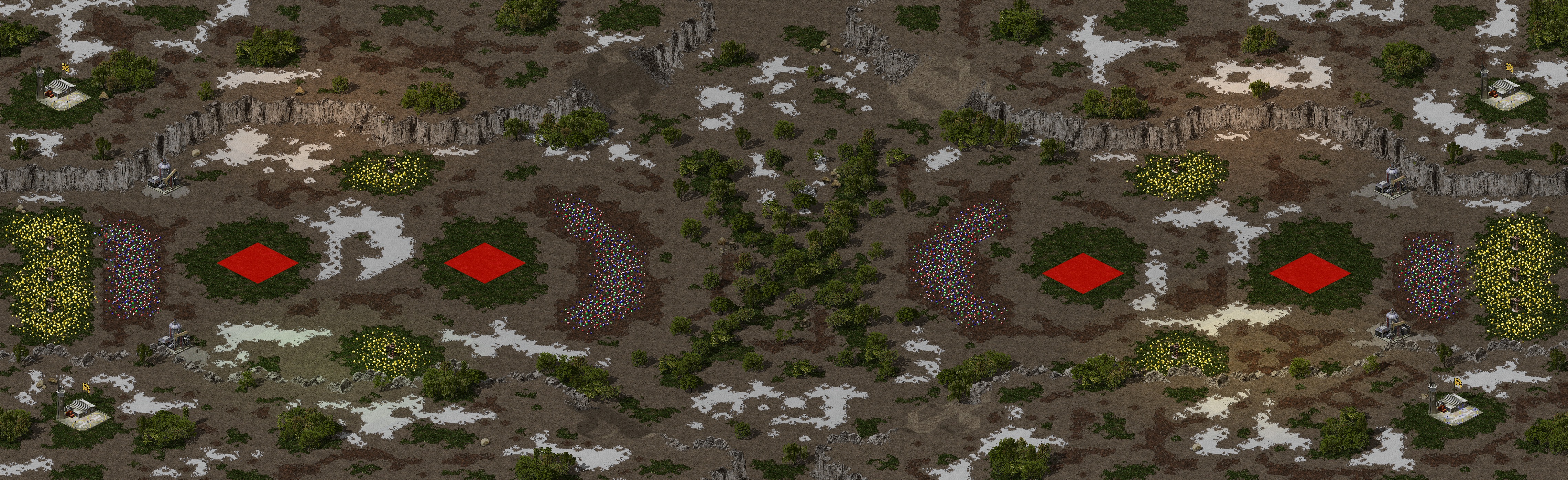 Rendered map: Offense Defense